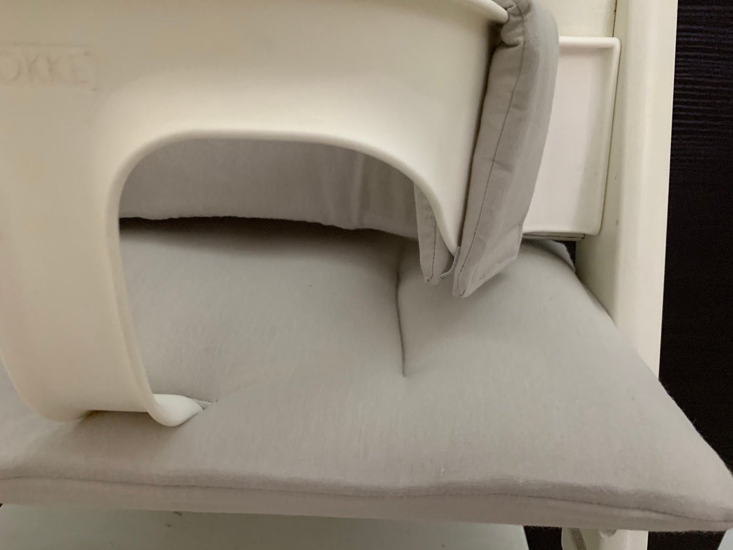 Tripp Trapp Sitzkissen Kissenset für Stokke Hochstuhl - Uni Grau