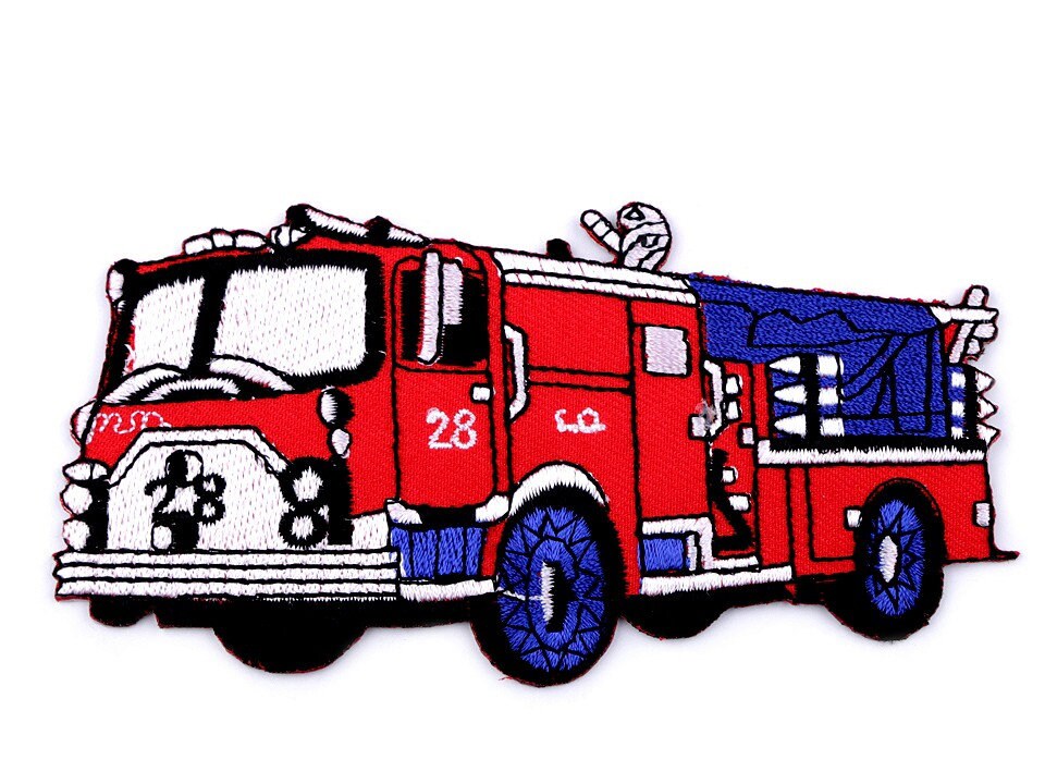 Aufbügler Feuerwehrauto Löschfahrzeug