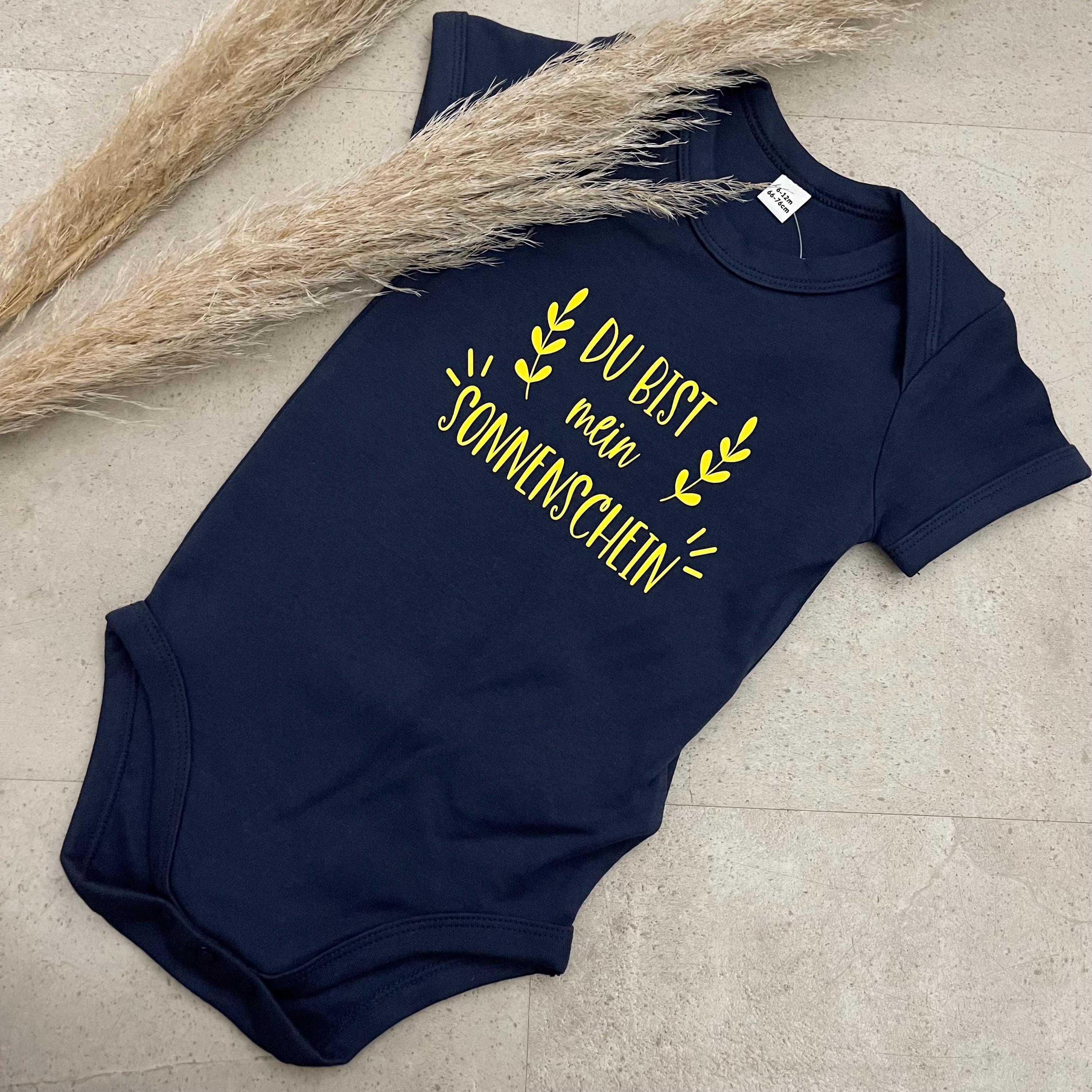 Babybody kurzarm - Du bist mein Sonnenschein Var.2 | Schwangerschaft | Baby | Geburt | Babygeschenk | Geschenk | Newborn