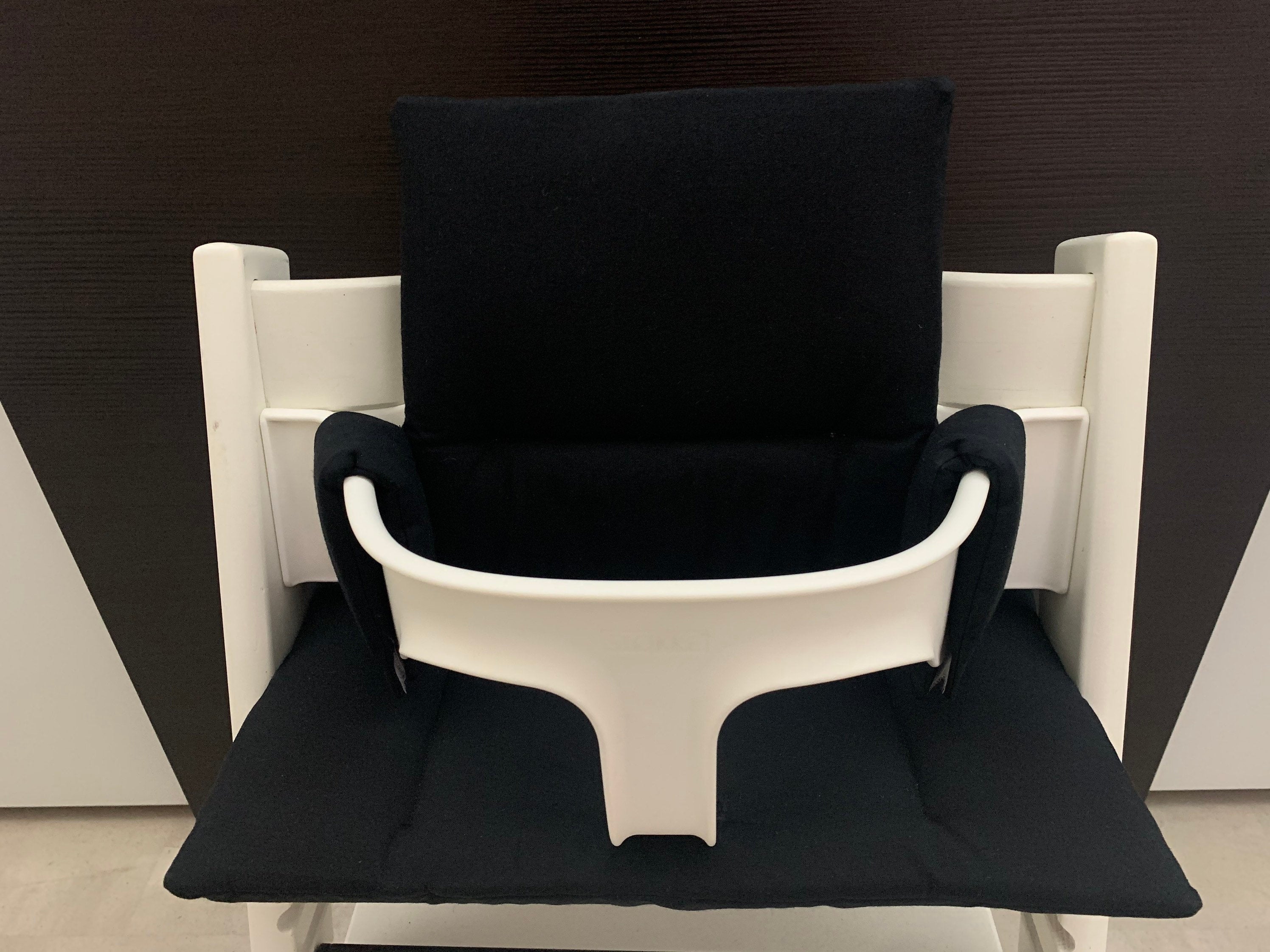 Tripp Trapp Kissenset für Stokke Hochstuhl - Uni Schwarz