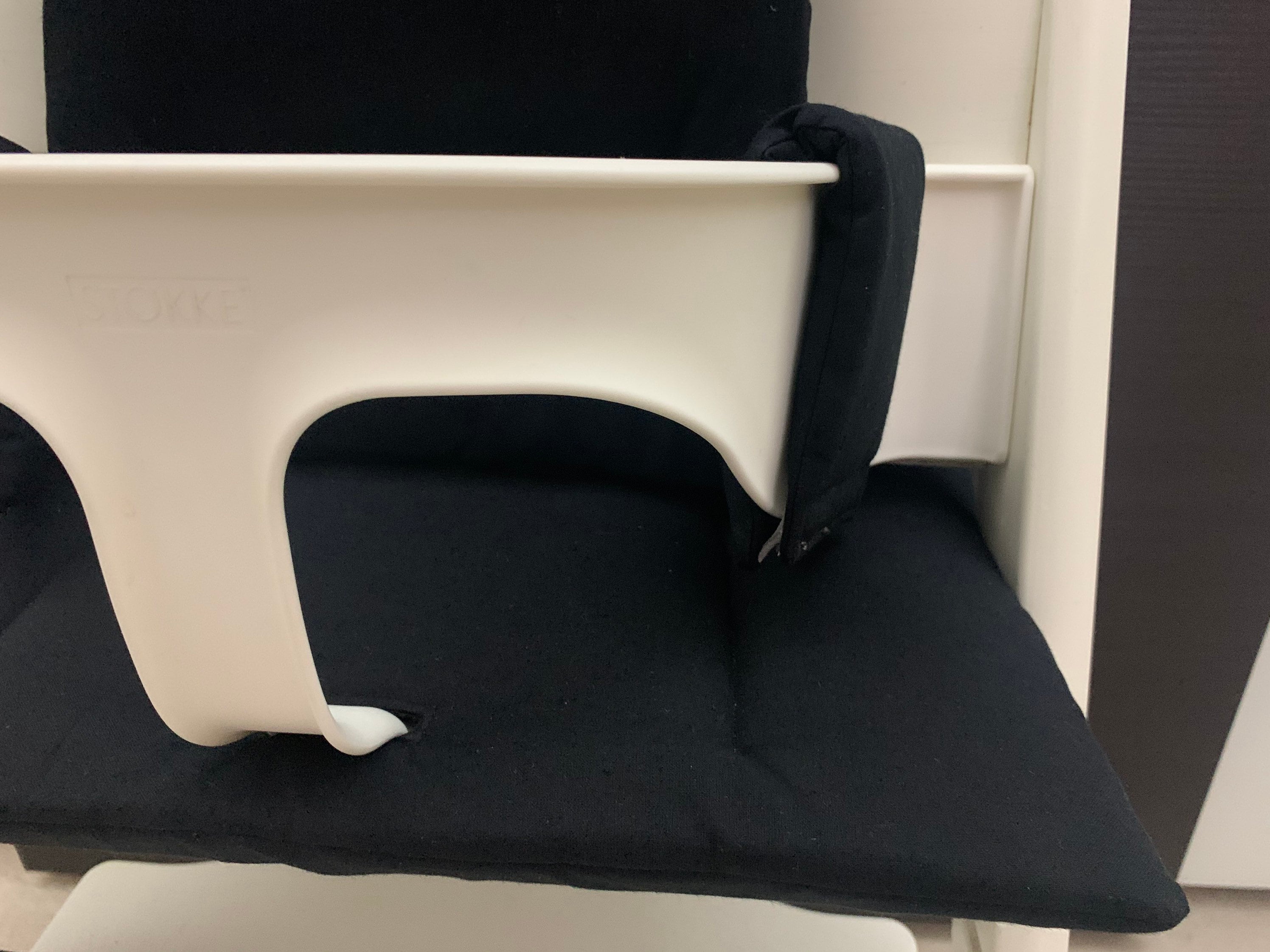 Tripp Trapp Kissenset für Stokke Hochstuhl - Uni Schwarz
