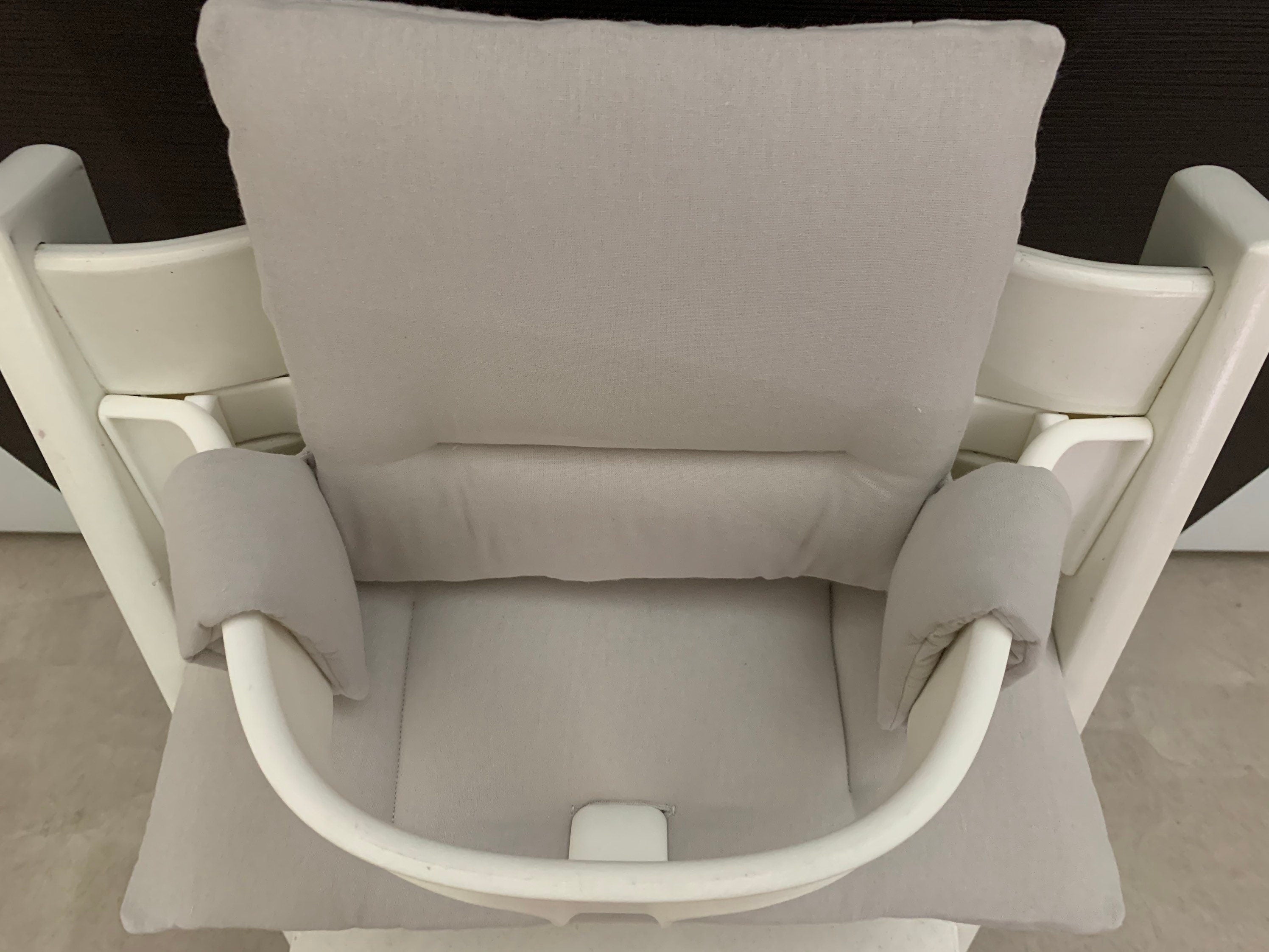 Tripp Trapp Sitzkissen Kissenset für Stokke Hochstuhl - Uni Grau