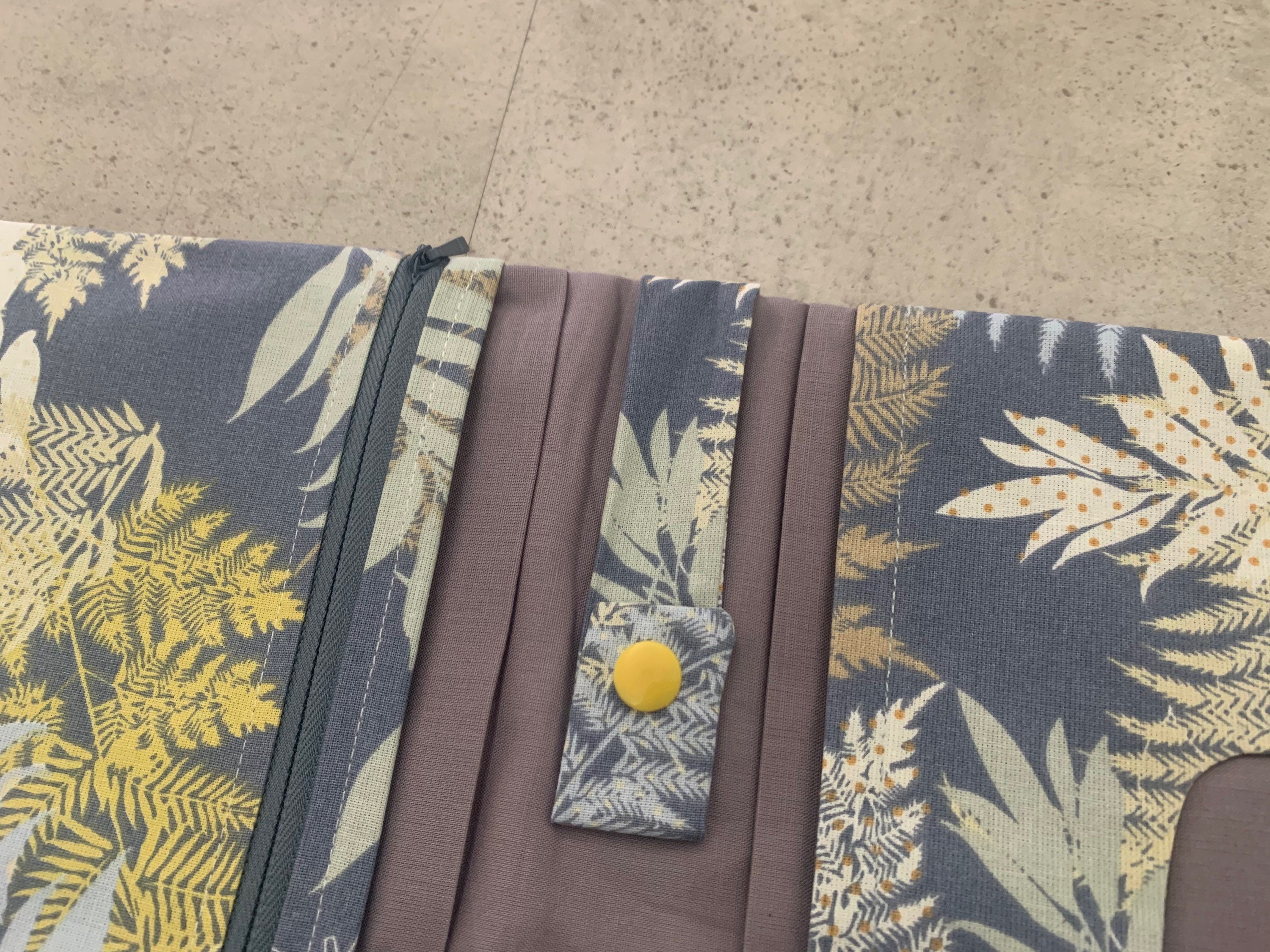 Wickeltasche Windeltasche Baby - Kräuter