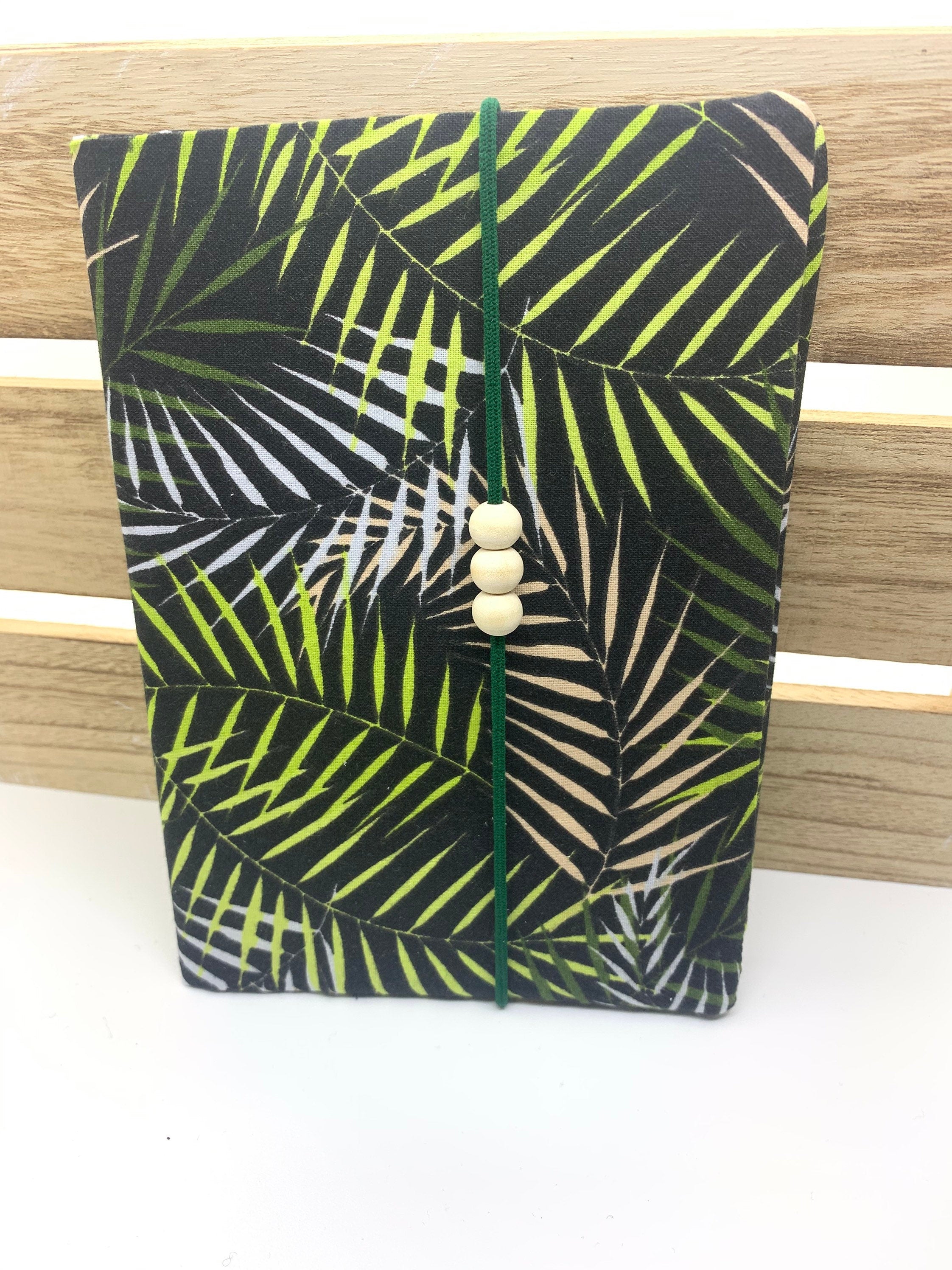 Mutterpasshülle, Schutzhülle Mutterpass, Mutterpass Hülle - Blätter dunkel