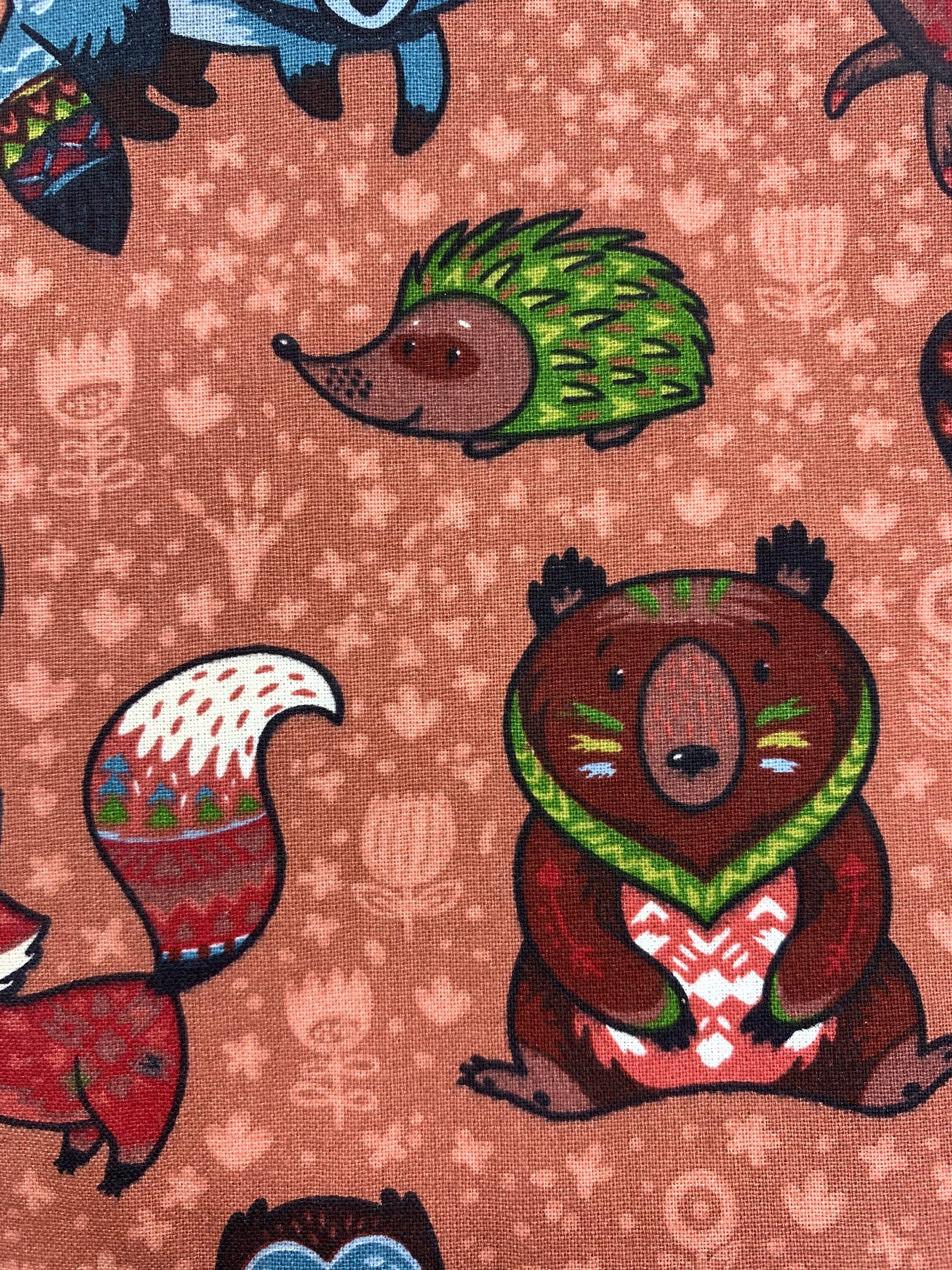 Knisterkissen Knistertuch Baby, Clip und Greifling - Wildtiere