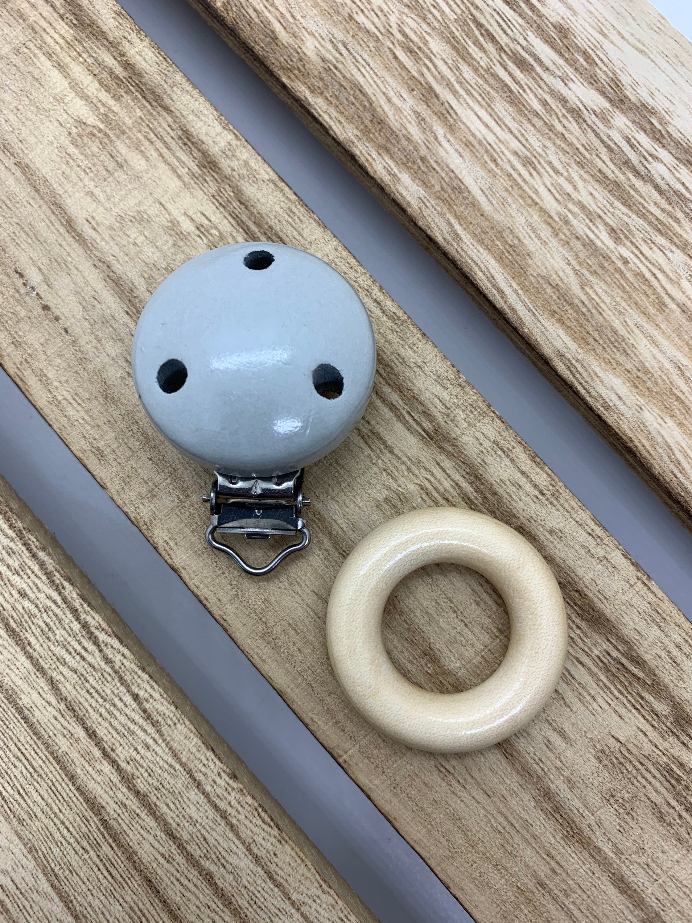 Knisterkissen Knistertuch Baby, Clip und Greifling - Fuchs