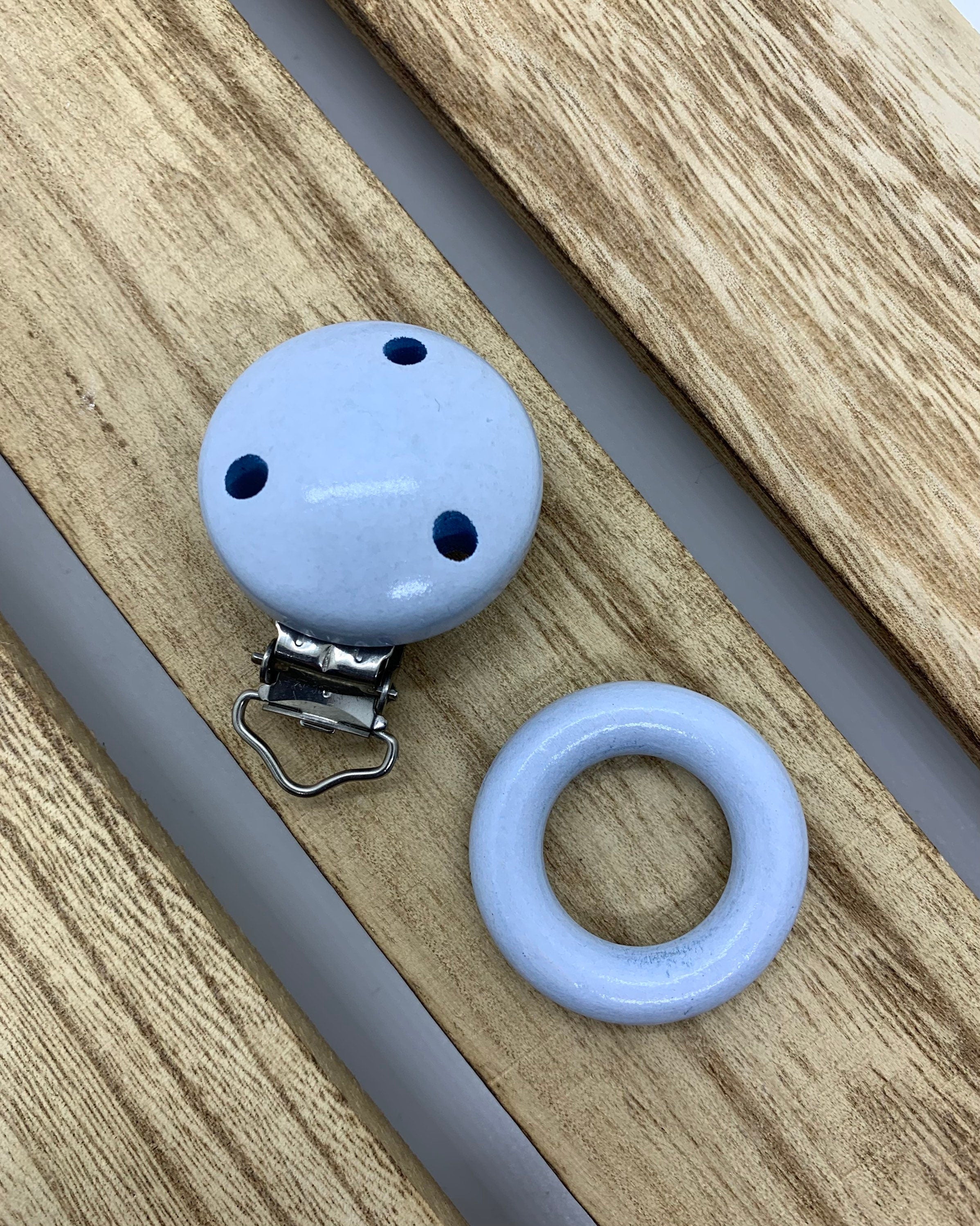 Knisterkissen Knistertuch Baby, Clip und Greifling - Fuchs