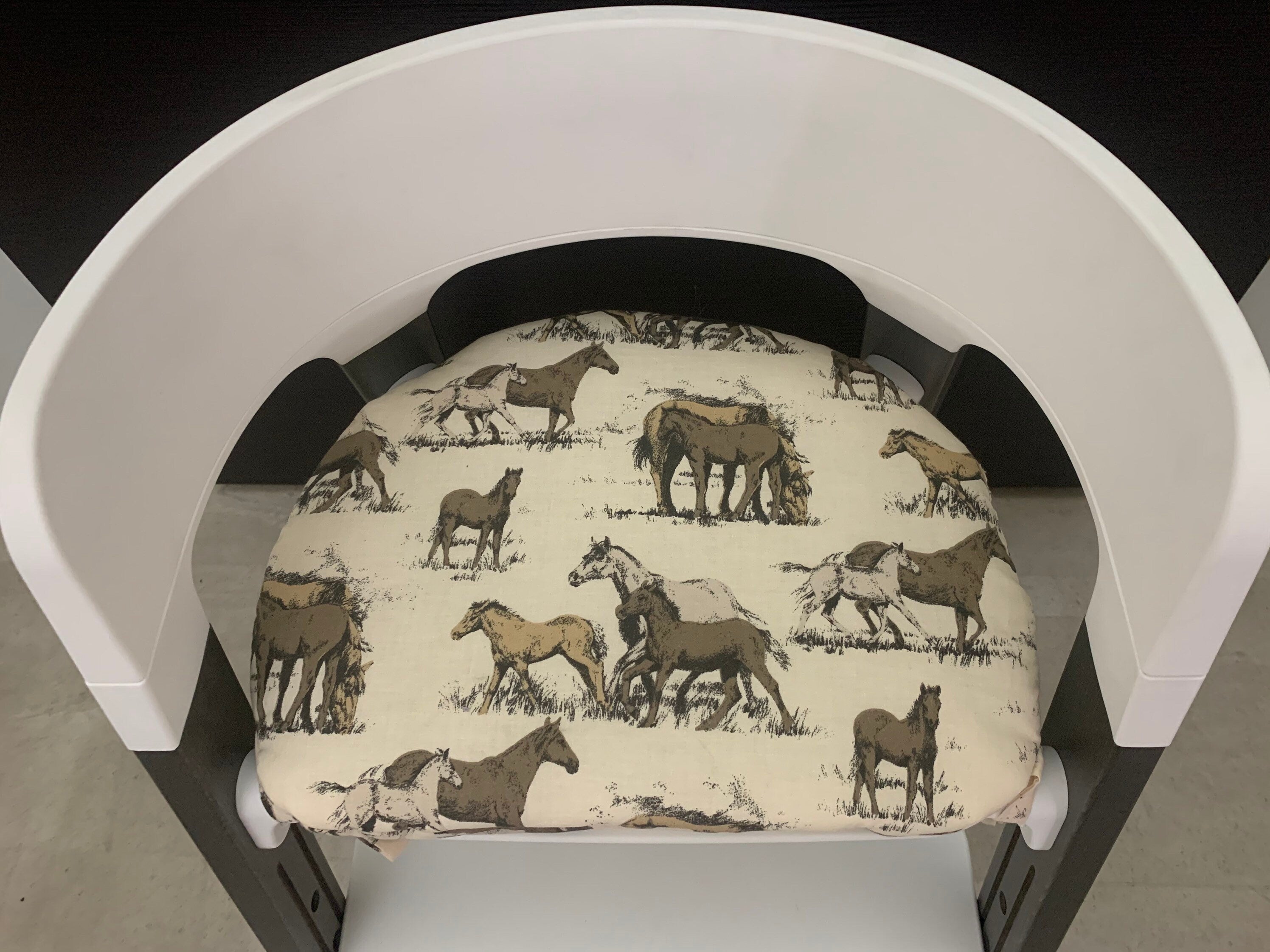 Sitzkissen Kissenset für Stokke Steps Hochstuhl - Pferde