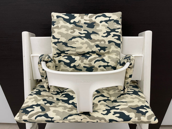 Tripp Trapp Sitzkissen Kissenset für Stokke Hochstuhl - Camouflage