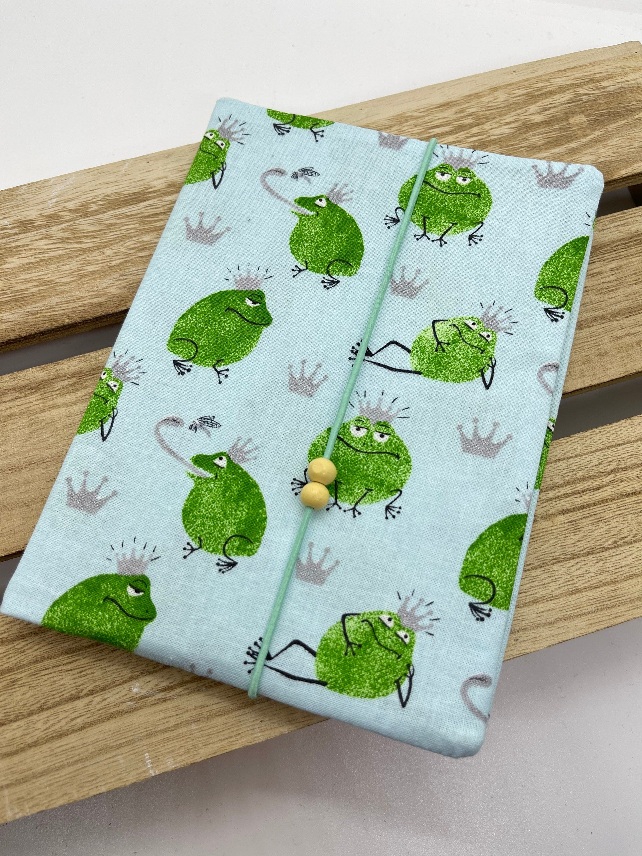 Mutterpasshülle, Schutzhülle Mutterpass, Mutterpass Hülle - Froschkönig