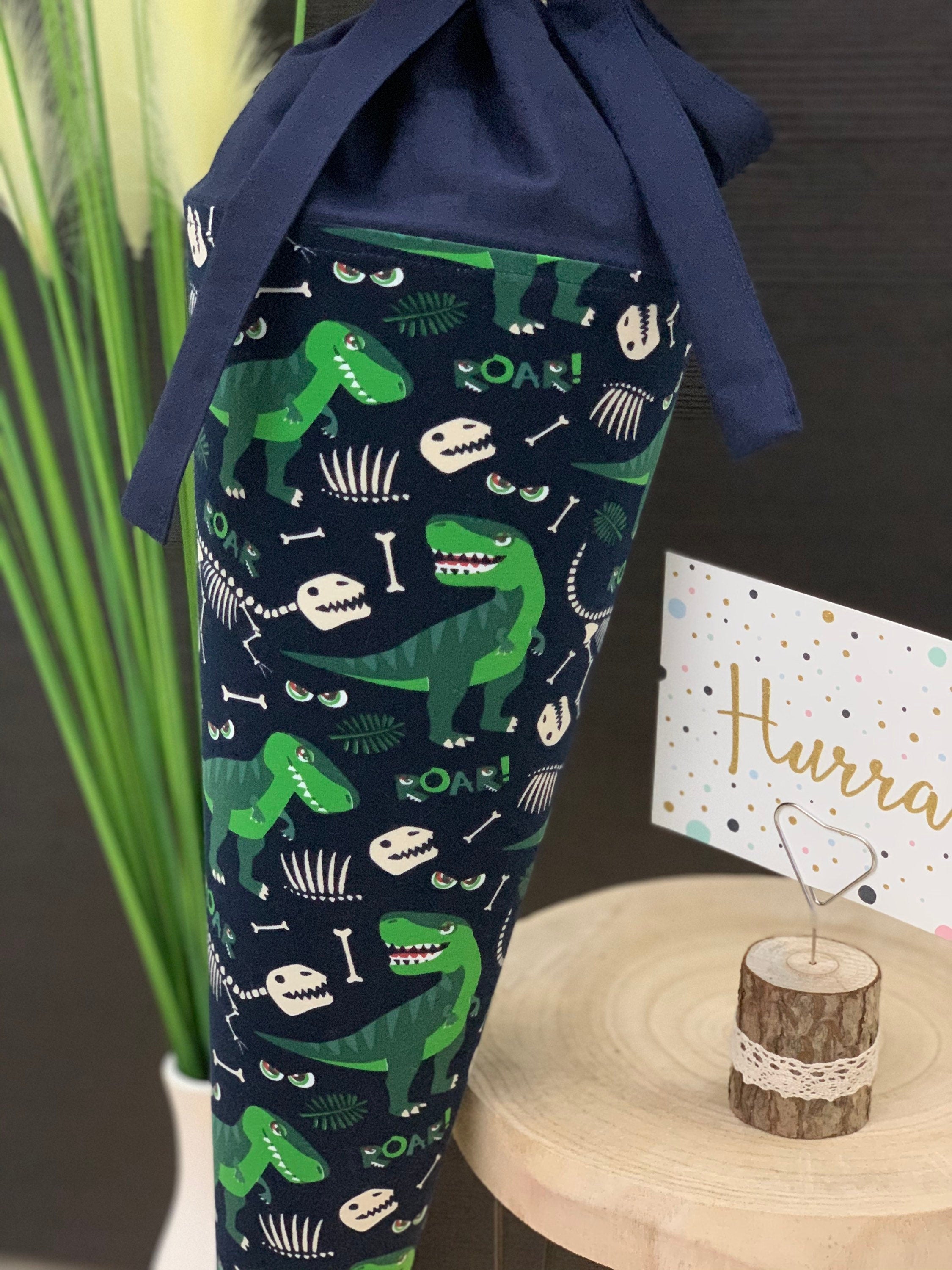 85cm Schultüte Zuckertüte Einschulung Handmade / Dinosaurier Knochen