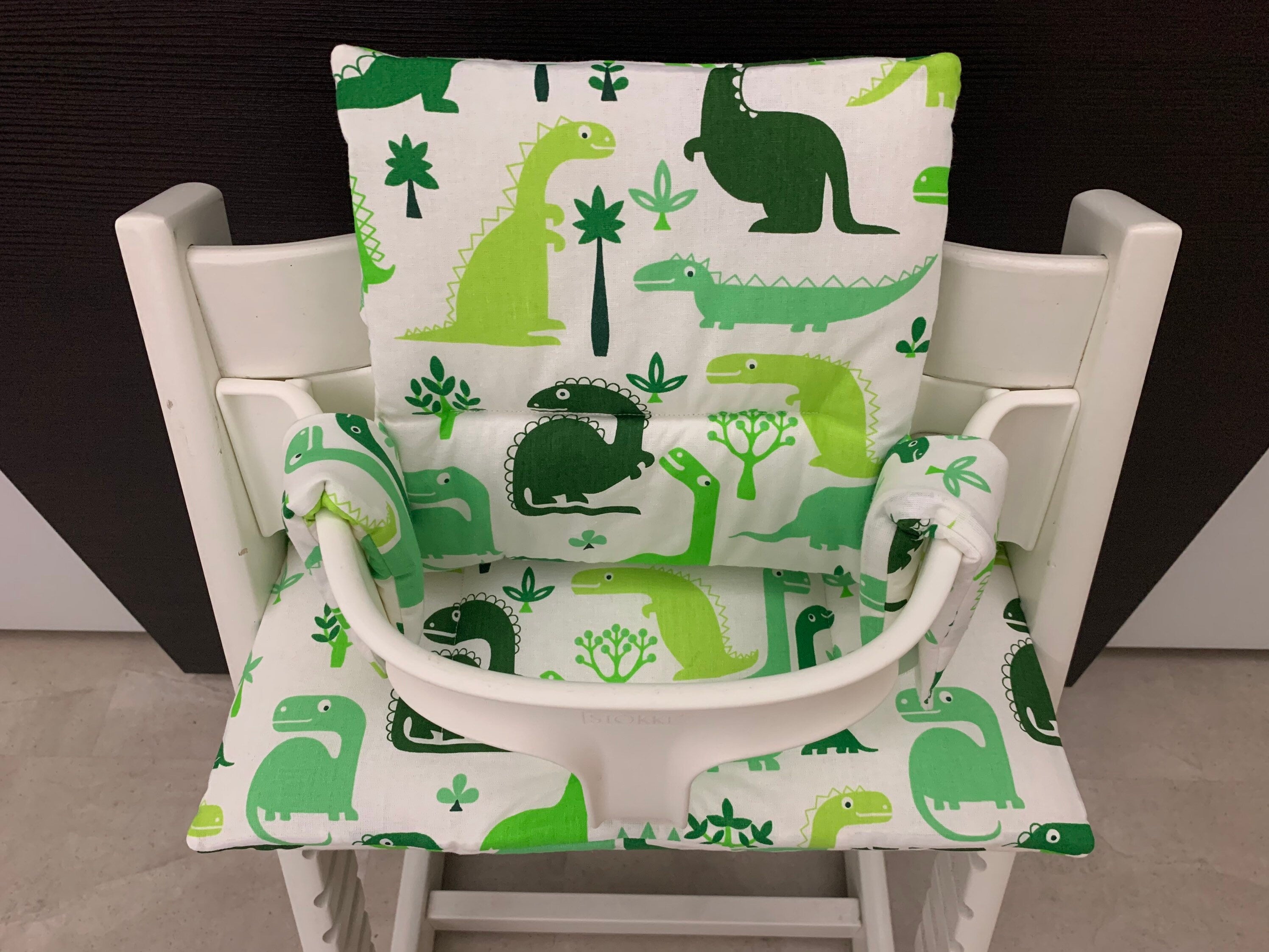 Tripp Trapp Sitzkissen Kissenset für Stokke Hochstuhl - Dinosaurier