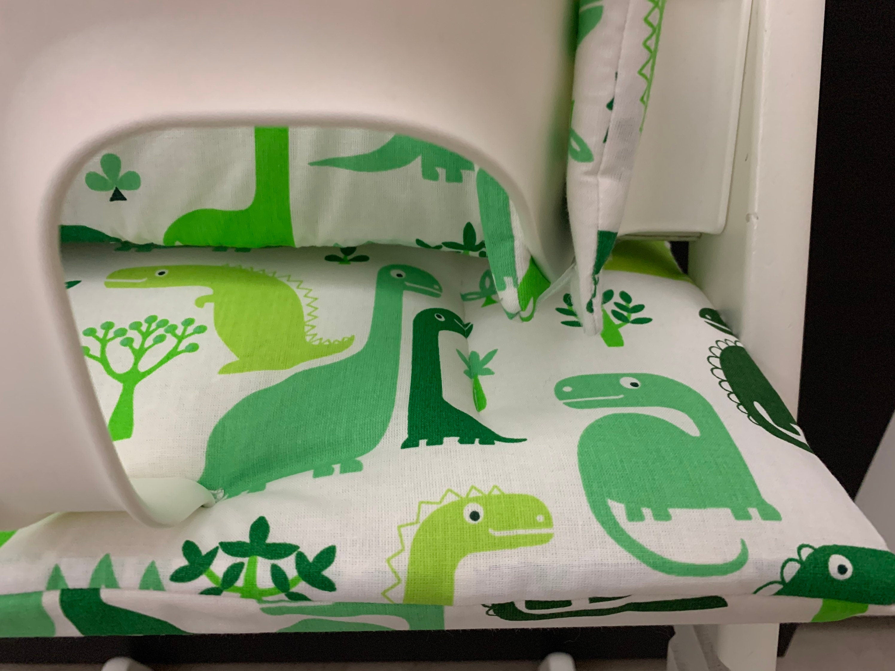 Tripp Trapp Sitzkissen Kissenset für Stokke Hochstuhl - Dinosaurier