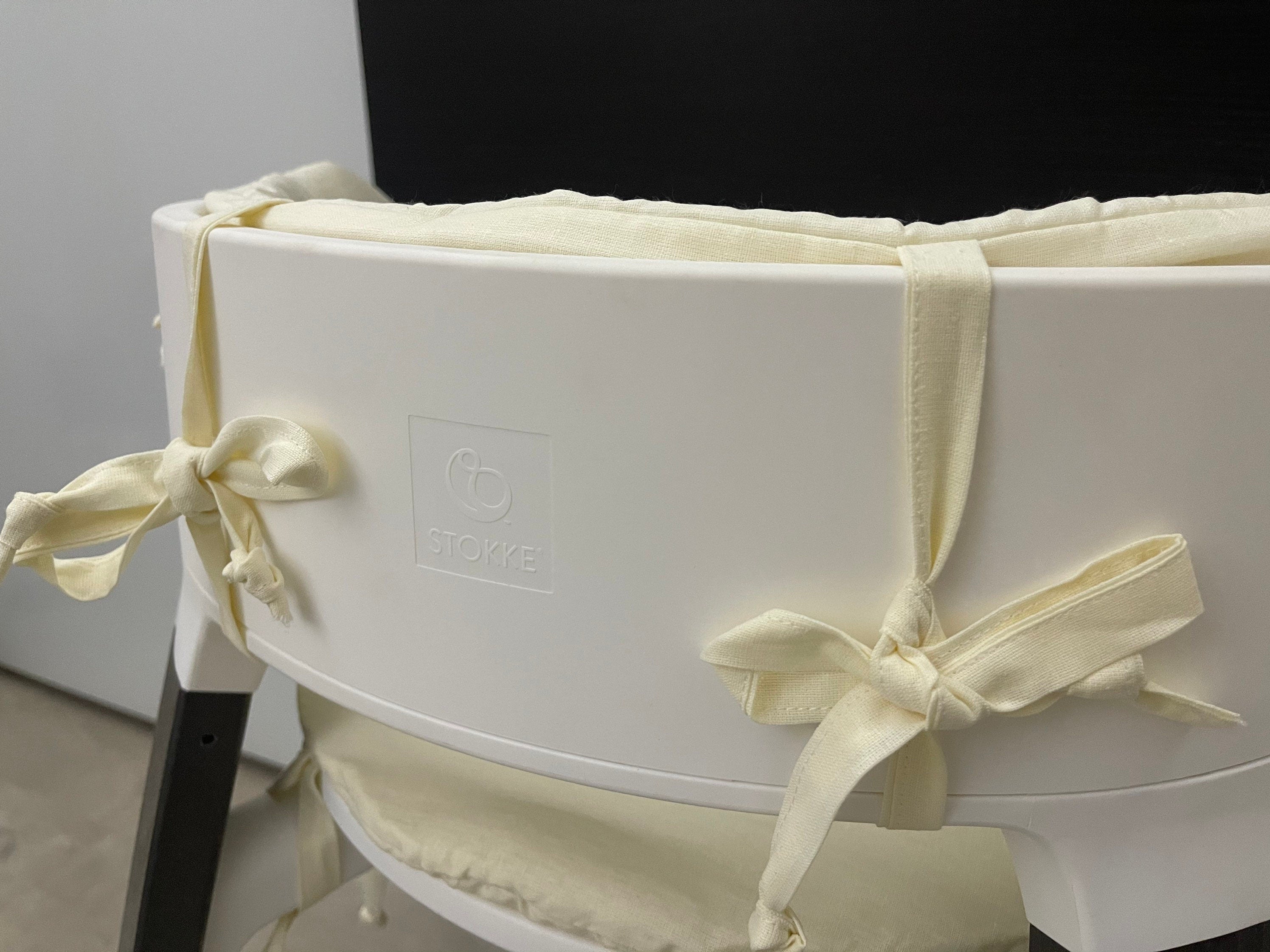 Sitzkissen Kissenset für Stokke Steps Hochstuhl - Natur