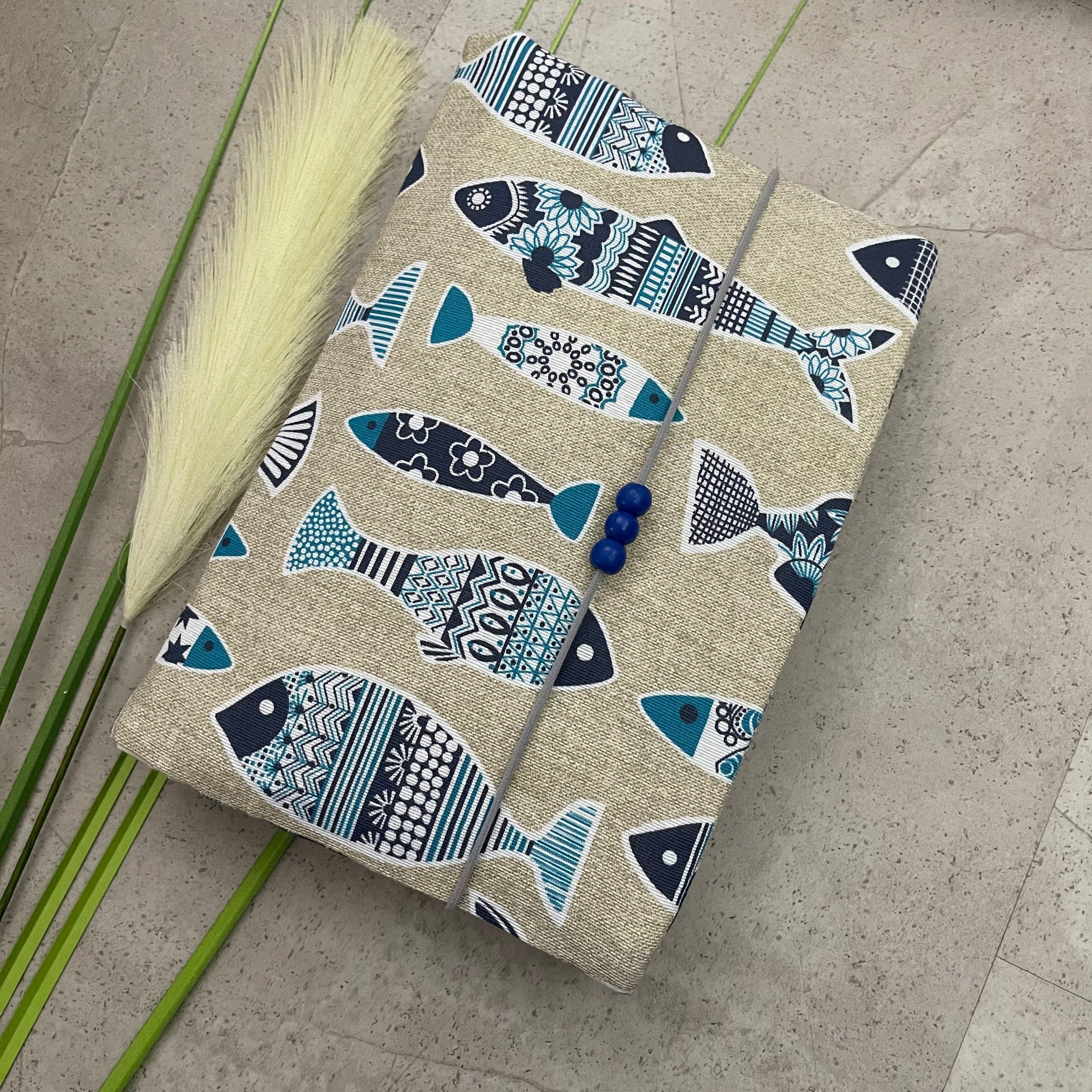 Wickeltasche Windeltasche Baby - Loneta Natur Fische