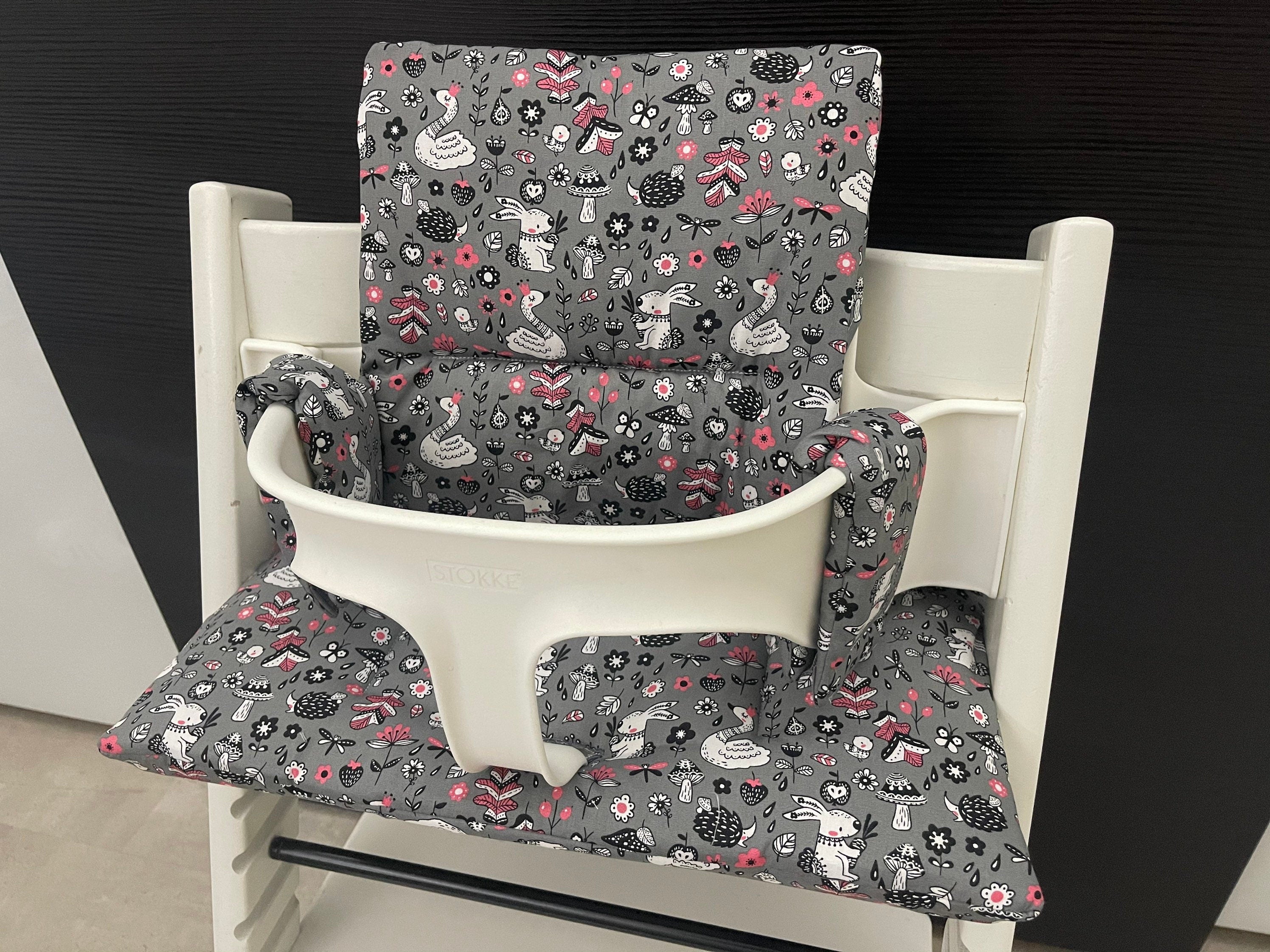 Tripp Trapp Sitzkissen Kissenset für Stokke Hochstuhl - Tierwelt