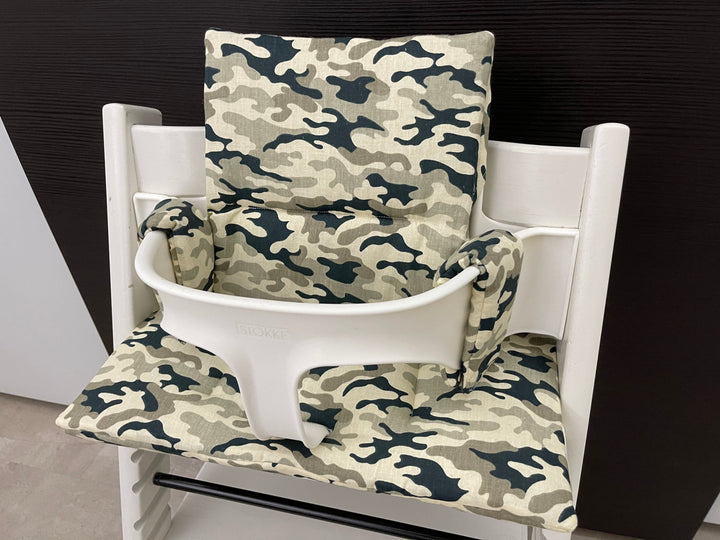 Tripp Trapp Sitzkissen Kissenset für Stokke Hochstuhl - Camouflage