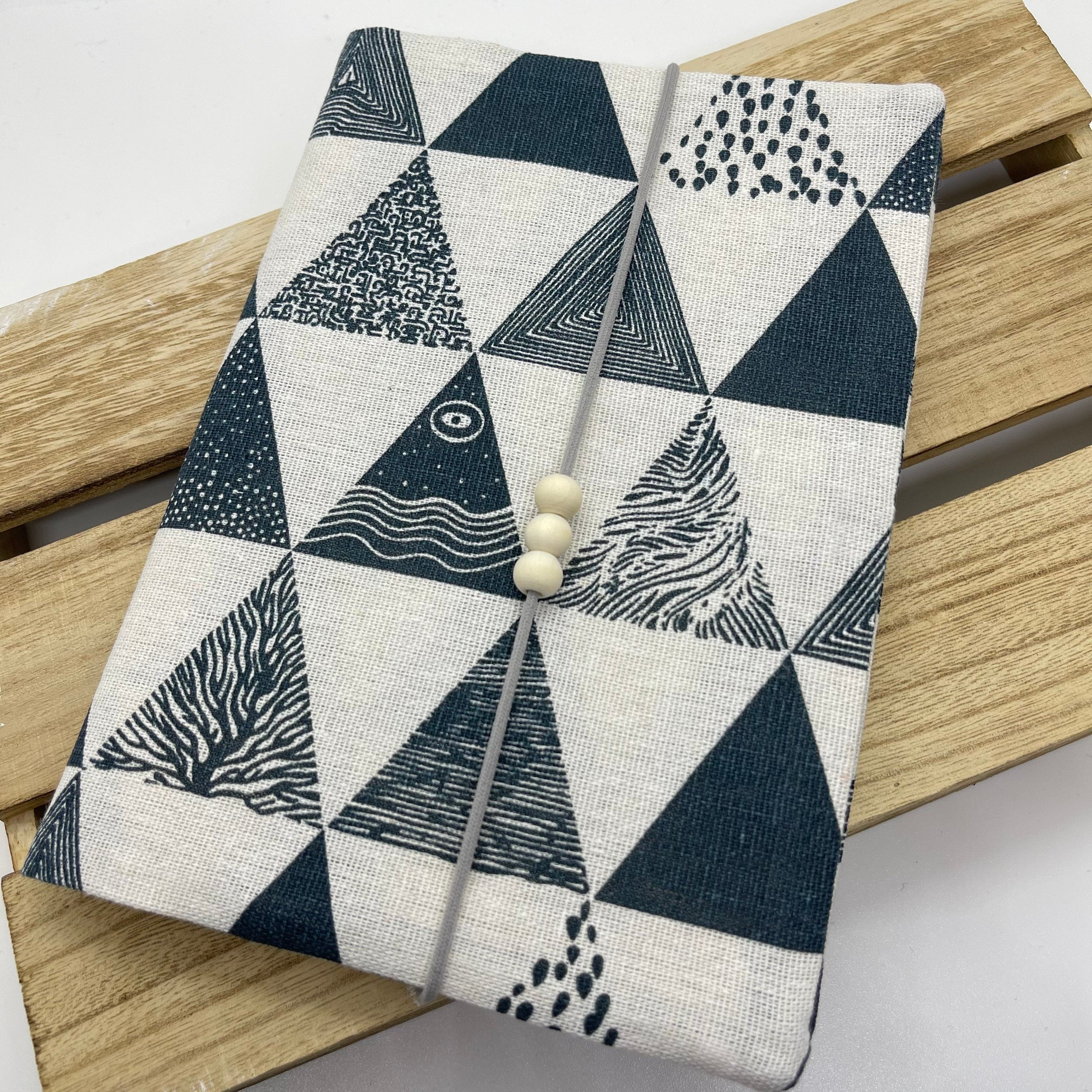 U-Heft Untersuchungsheft Hülle Schutz - Natur Dreiecke Blau