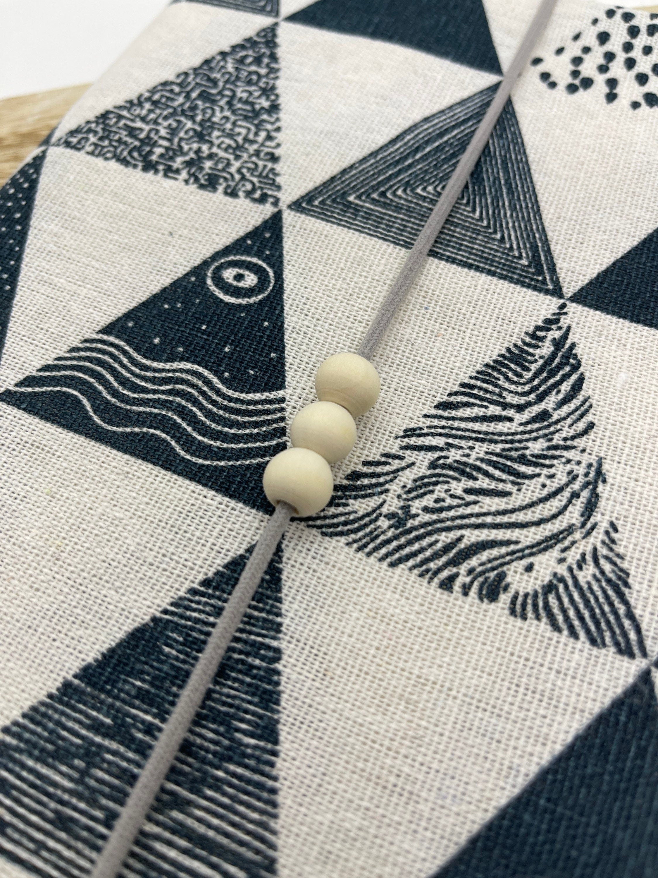 U-Heft Untersuchungsheft Hülle Schutz - Natur Dreiecke Blau