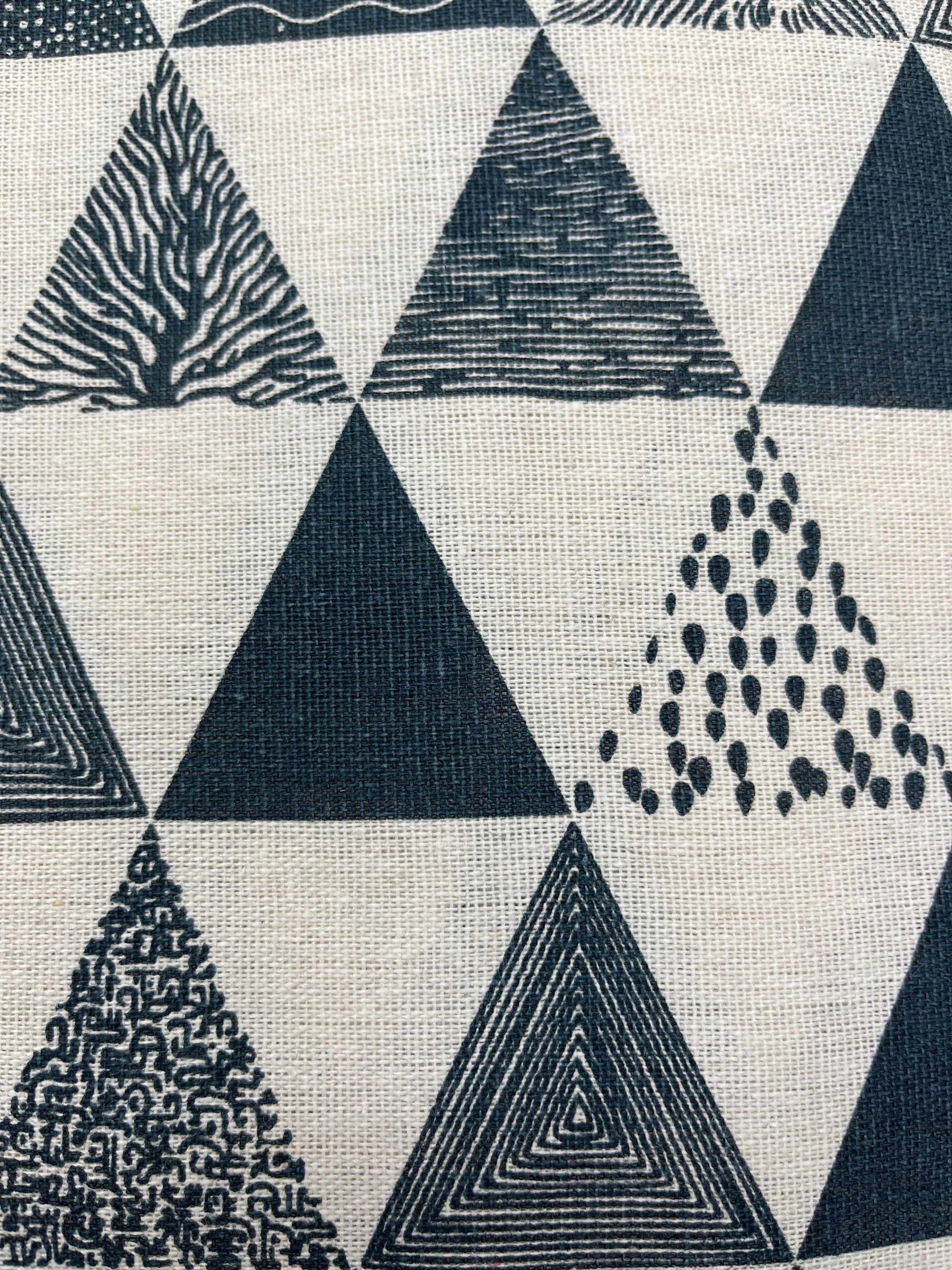 U-Heft Untersuchungsheft Hülle Schutz - Natur Dreiecke Blau