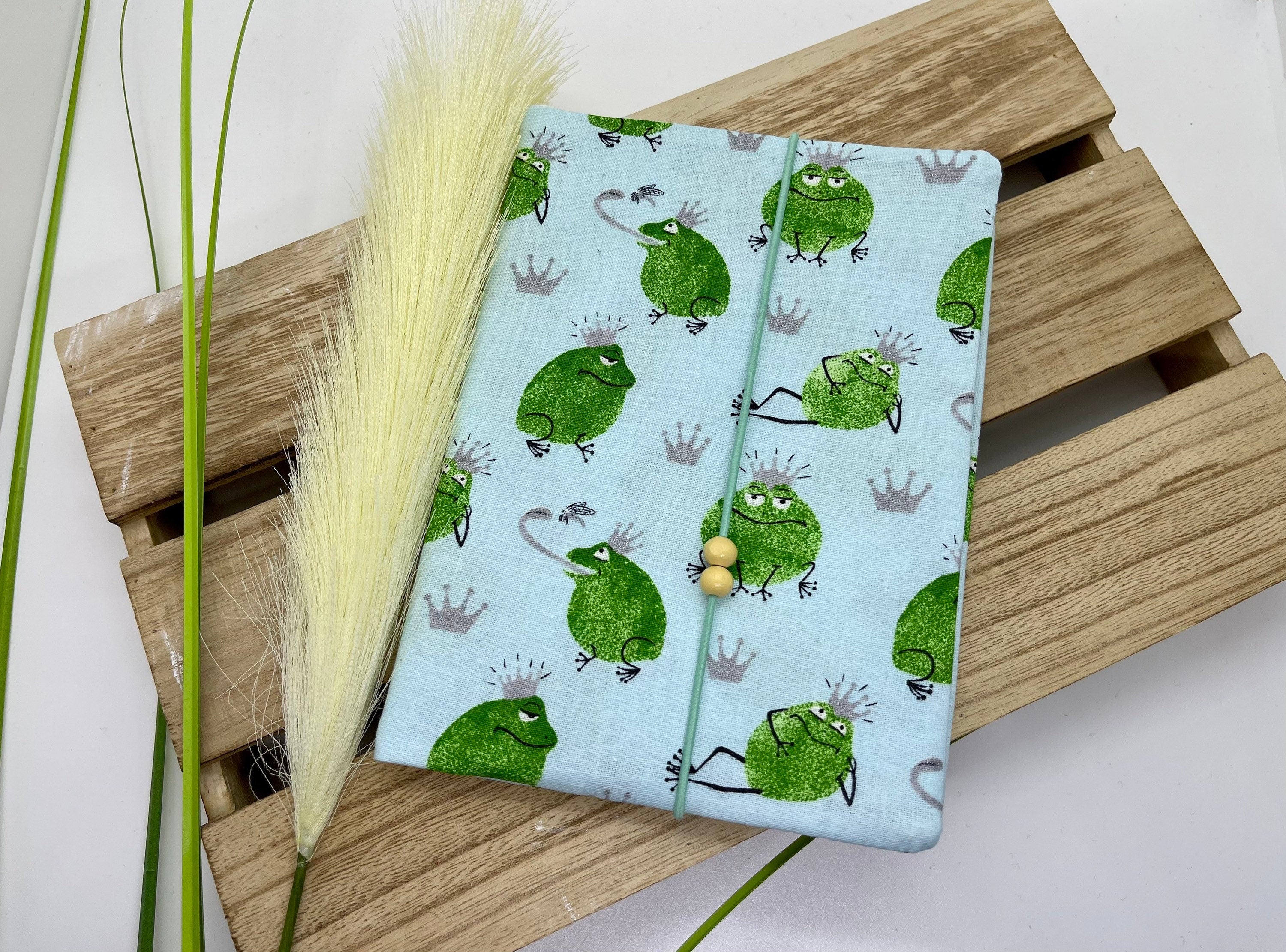 Mutterpasshülle, Schutzhülle Mutterpass, Mutterpass Hülle - Froschkönig