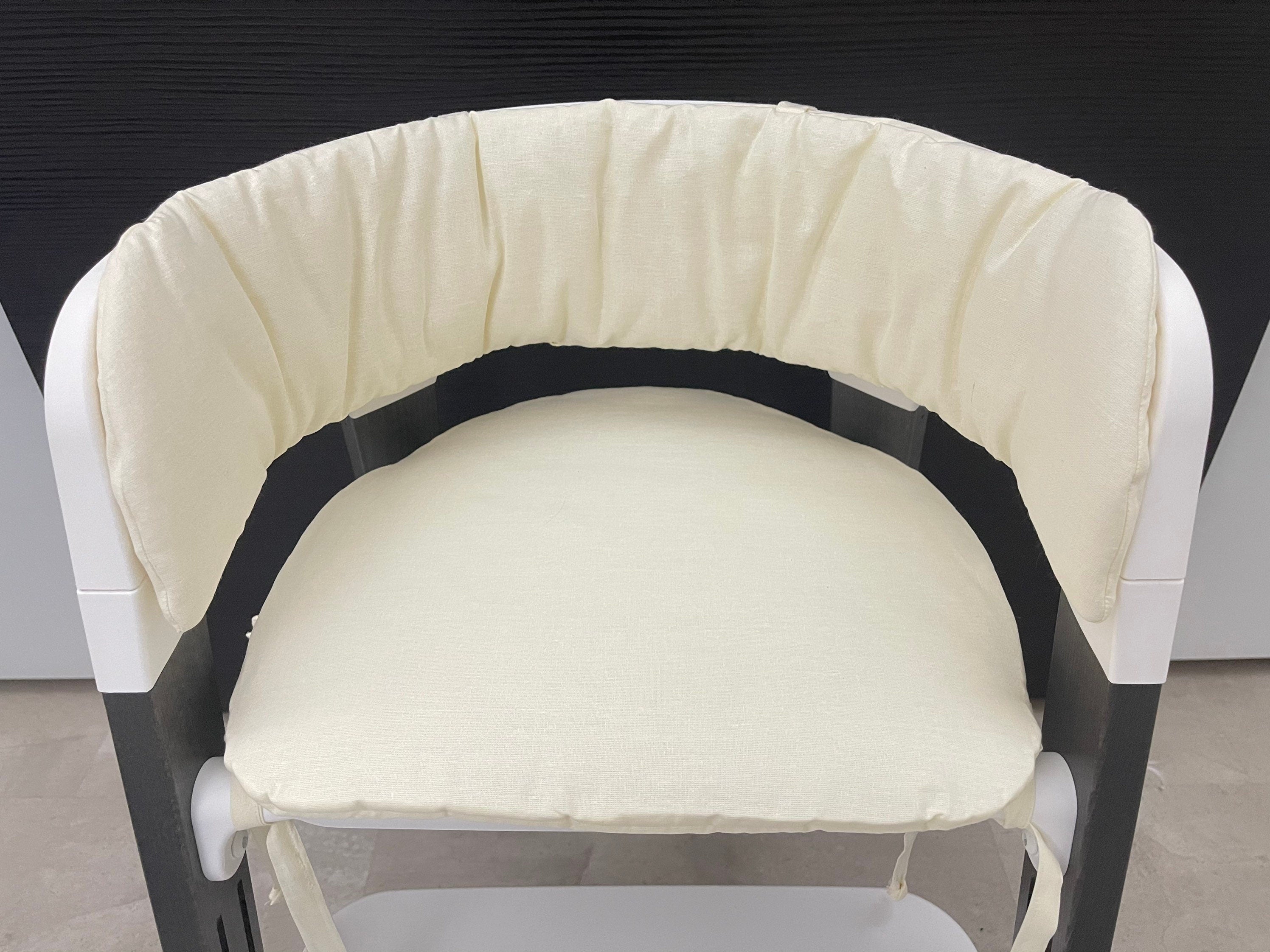 Sitzkissen Kissenset für Stokke Steps Hochstuhl - Natur