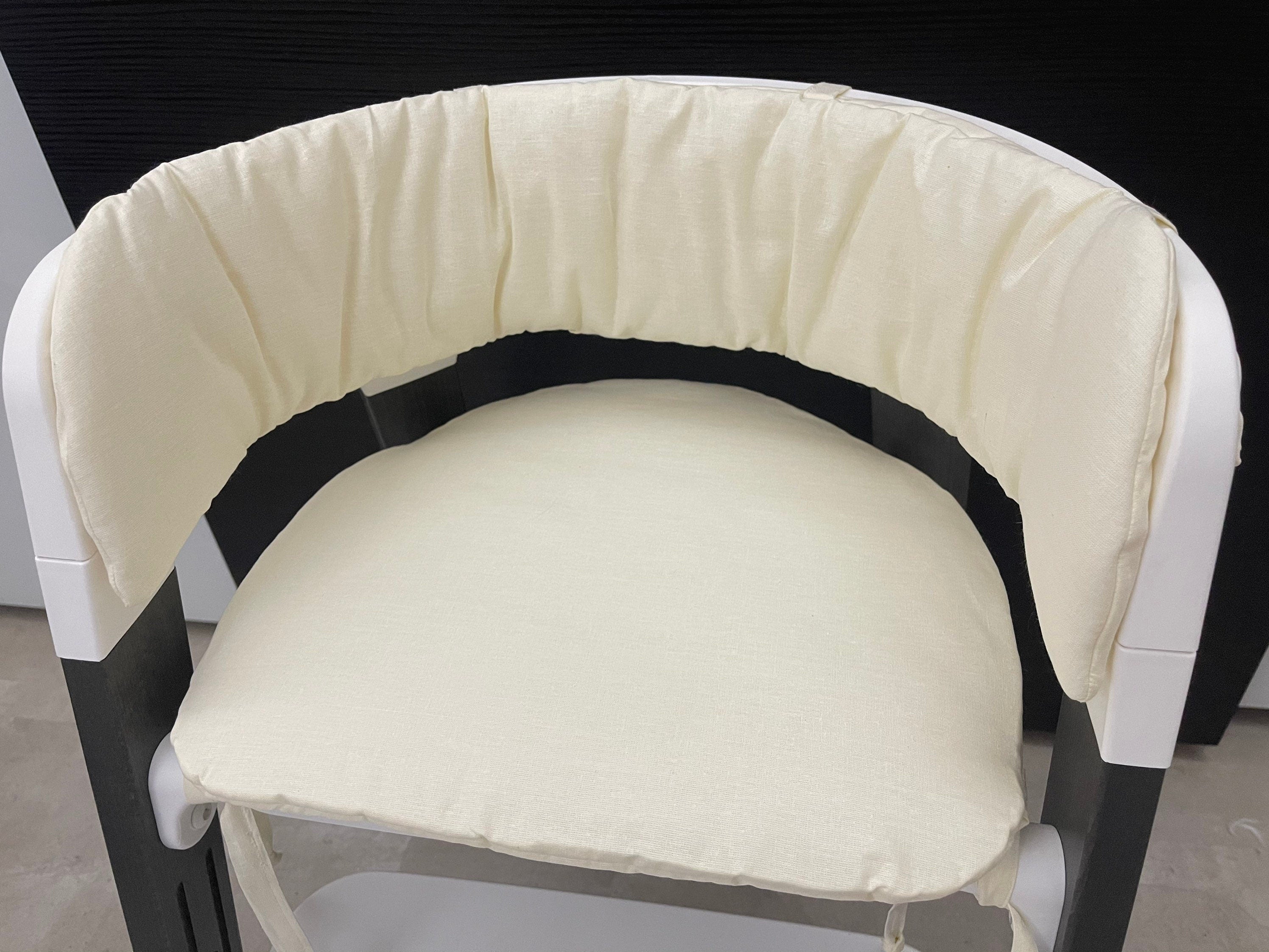 Sitzkissen Kissenset für Stokke Steps Hochstuhl - Natur