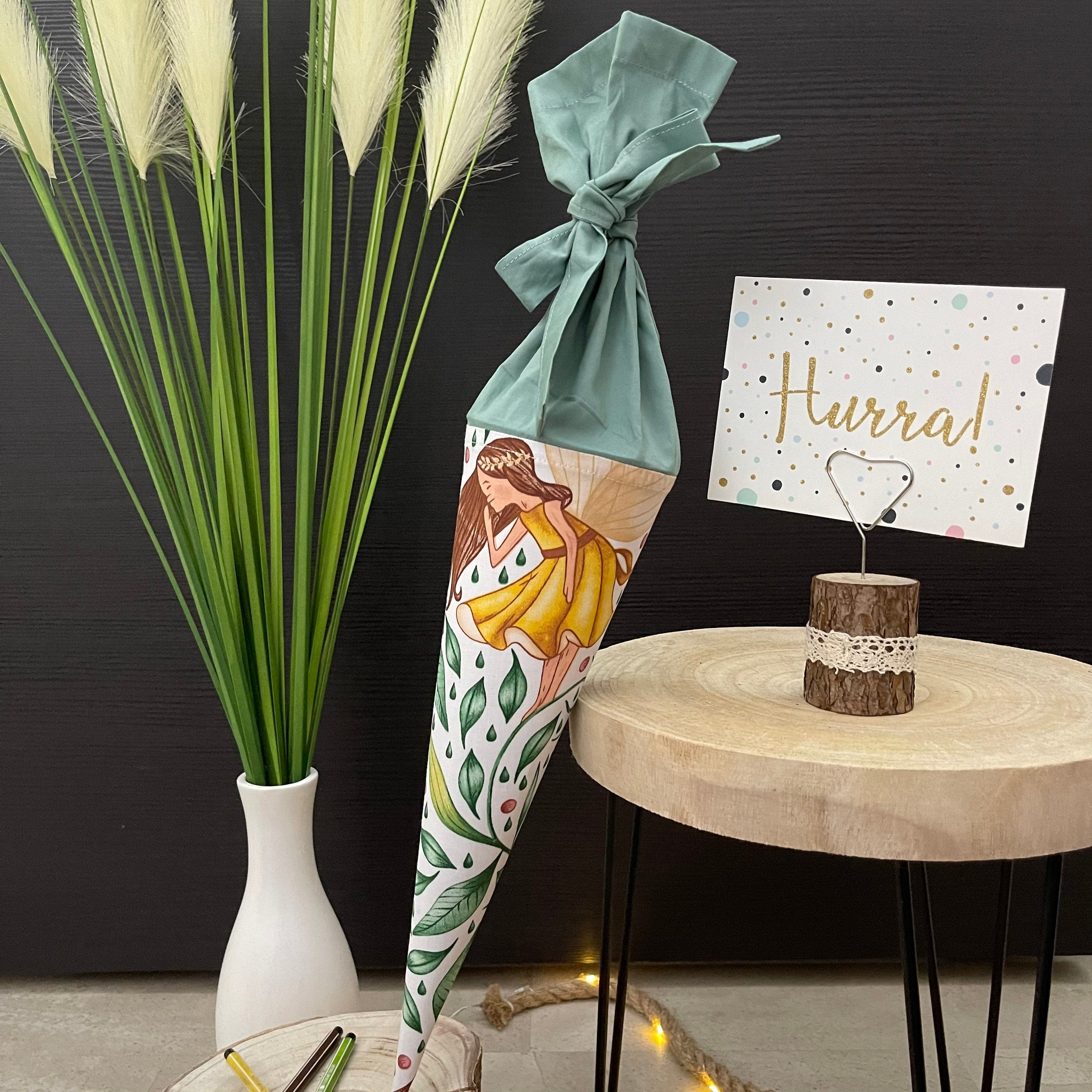 Geschwisterschultüte Zuckertüte klein Einschulung 35cm Handmade / Däumelinchen