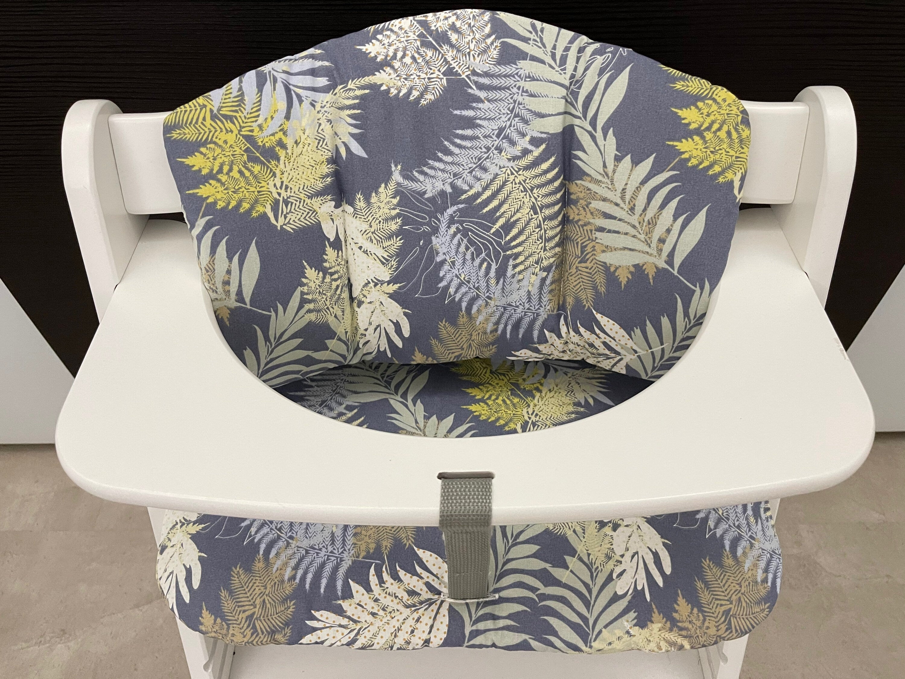 Sitzkissen Kissenset für Hauck Alpha, Tray, Beta Hochstuhl - Kräuter