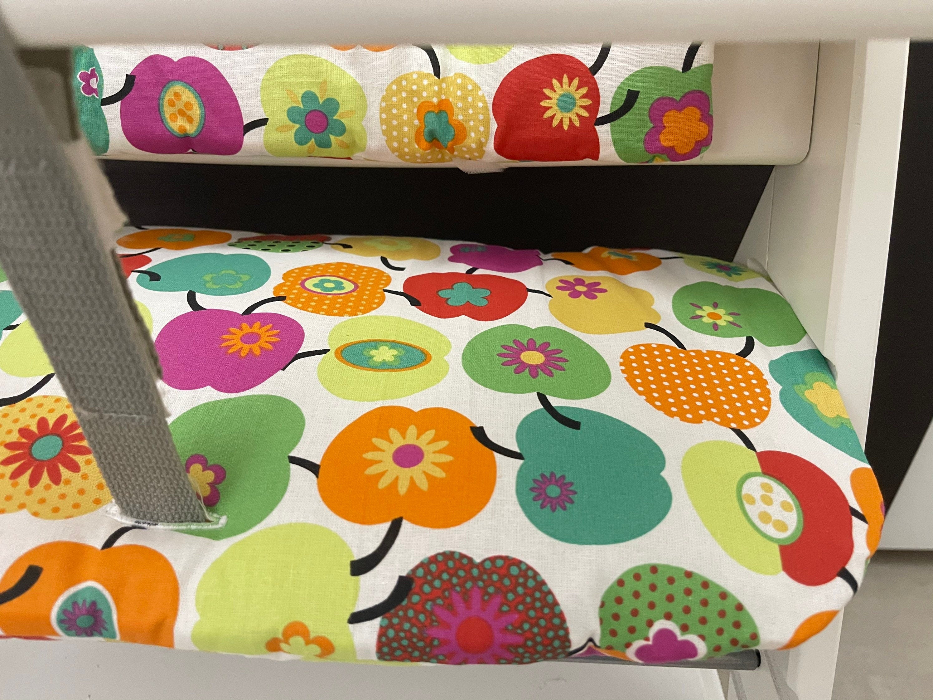 Sitzkissen Kissenset für Hauck Alpha, Tray, Beta Hochstuhl - Apfel