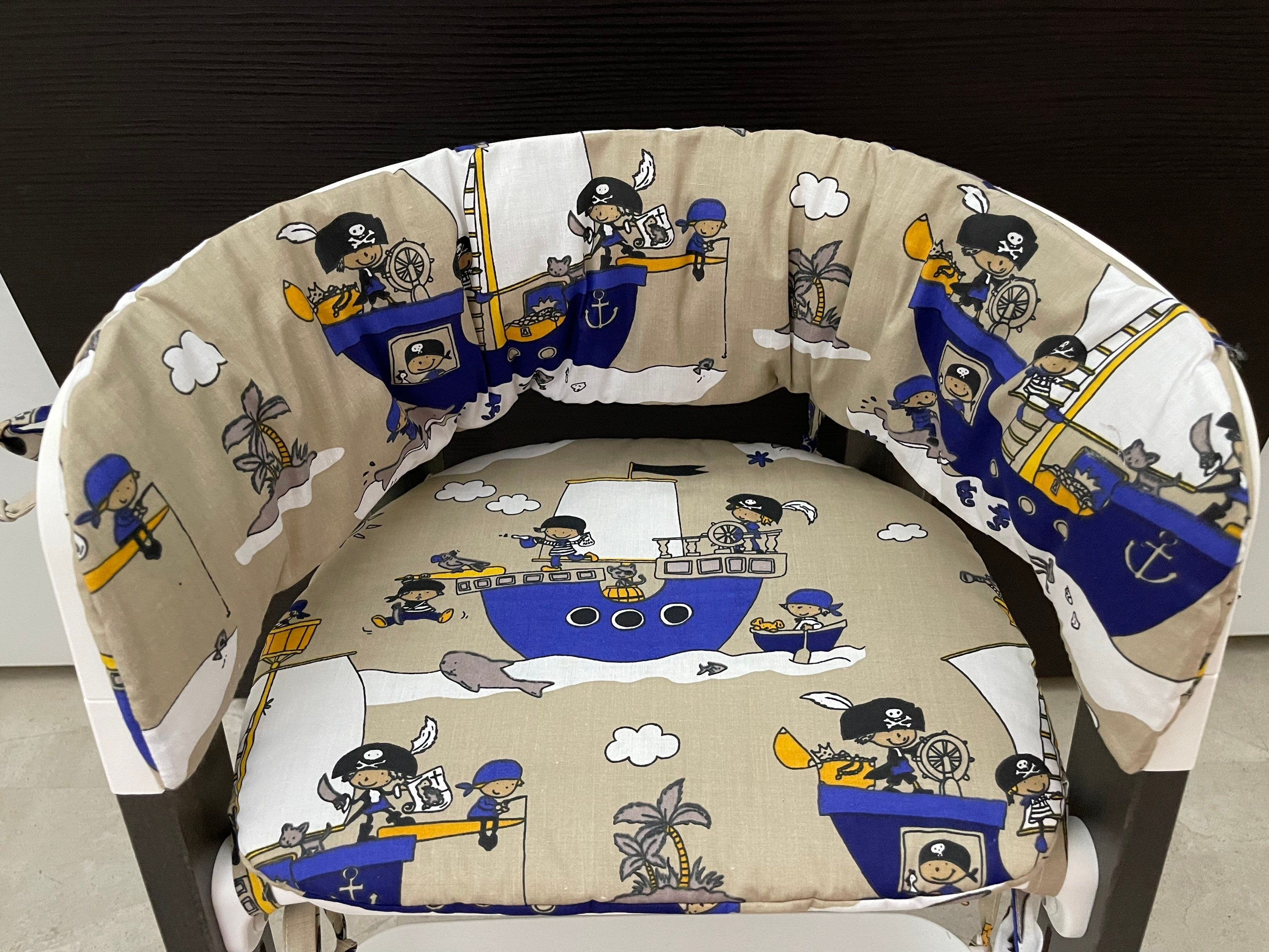 Sitzkissen Kissenset für Stokke Steps Hochstuhl - Piraten