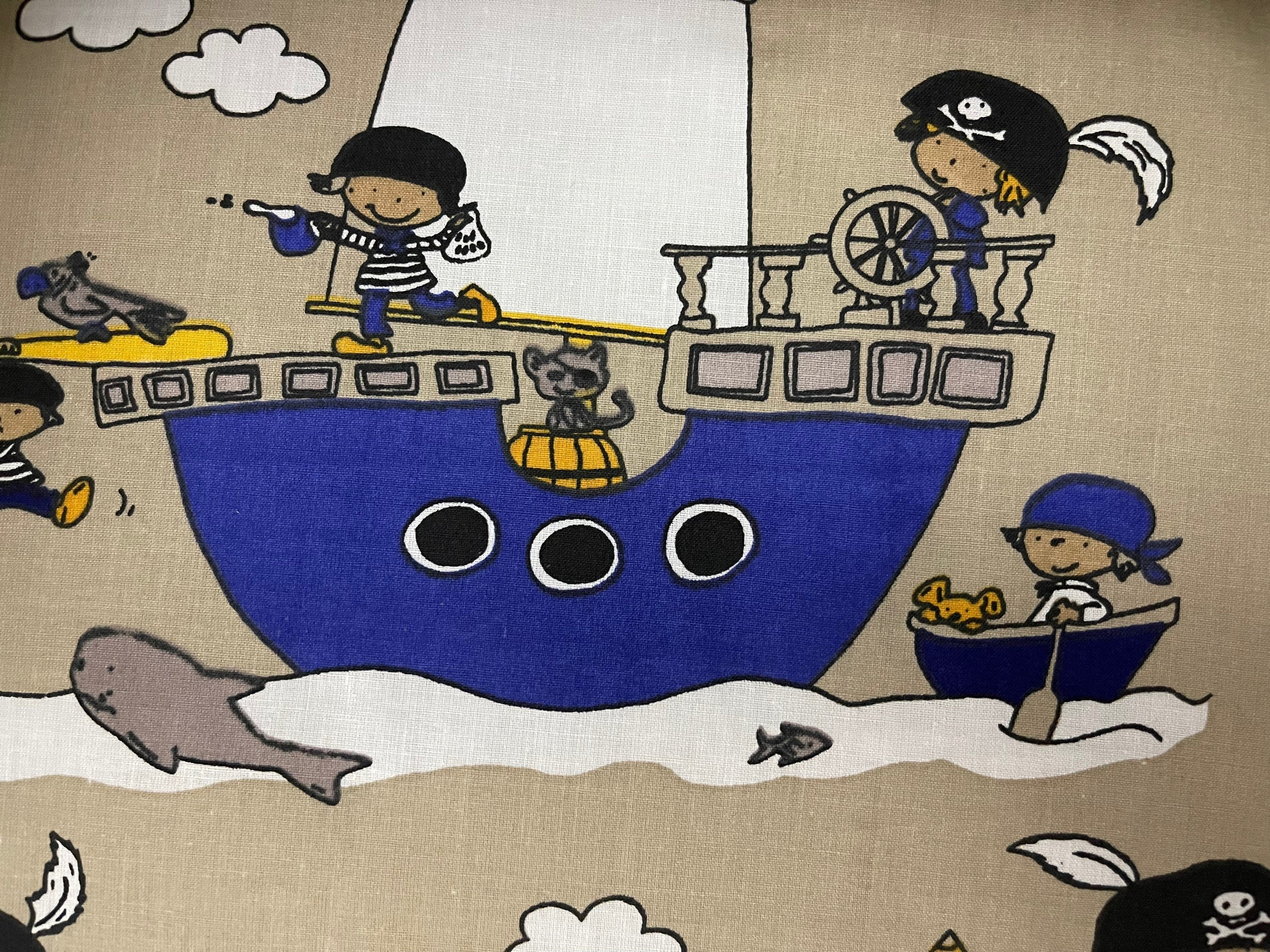 Sitzkissen Kissenset für Stokke Steps Hochstuhl - Piraten