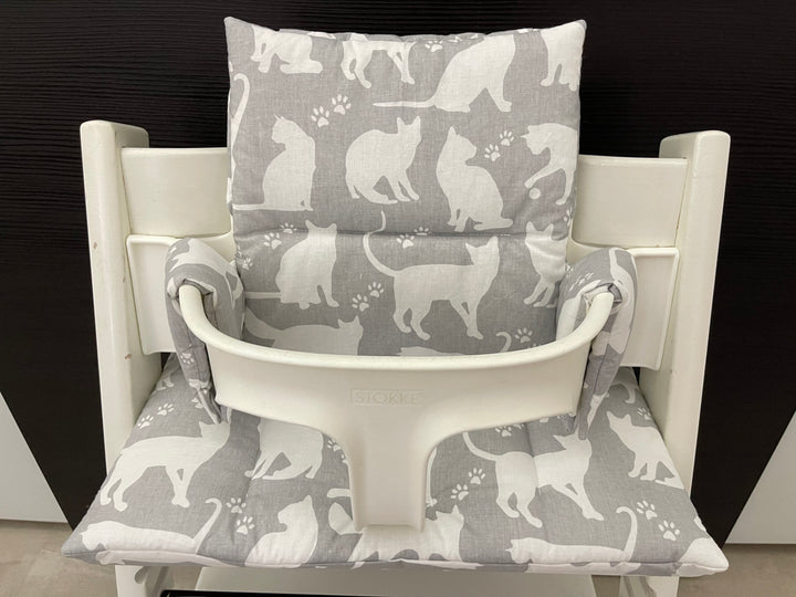 Tripp Trapp Sitzkissen Kissenset für Stokke Hochstuhl - Katzen