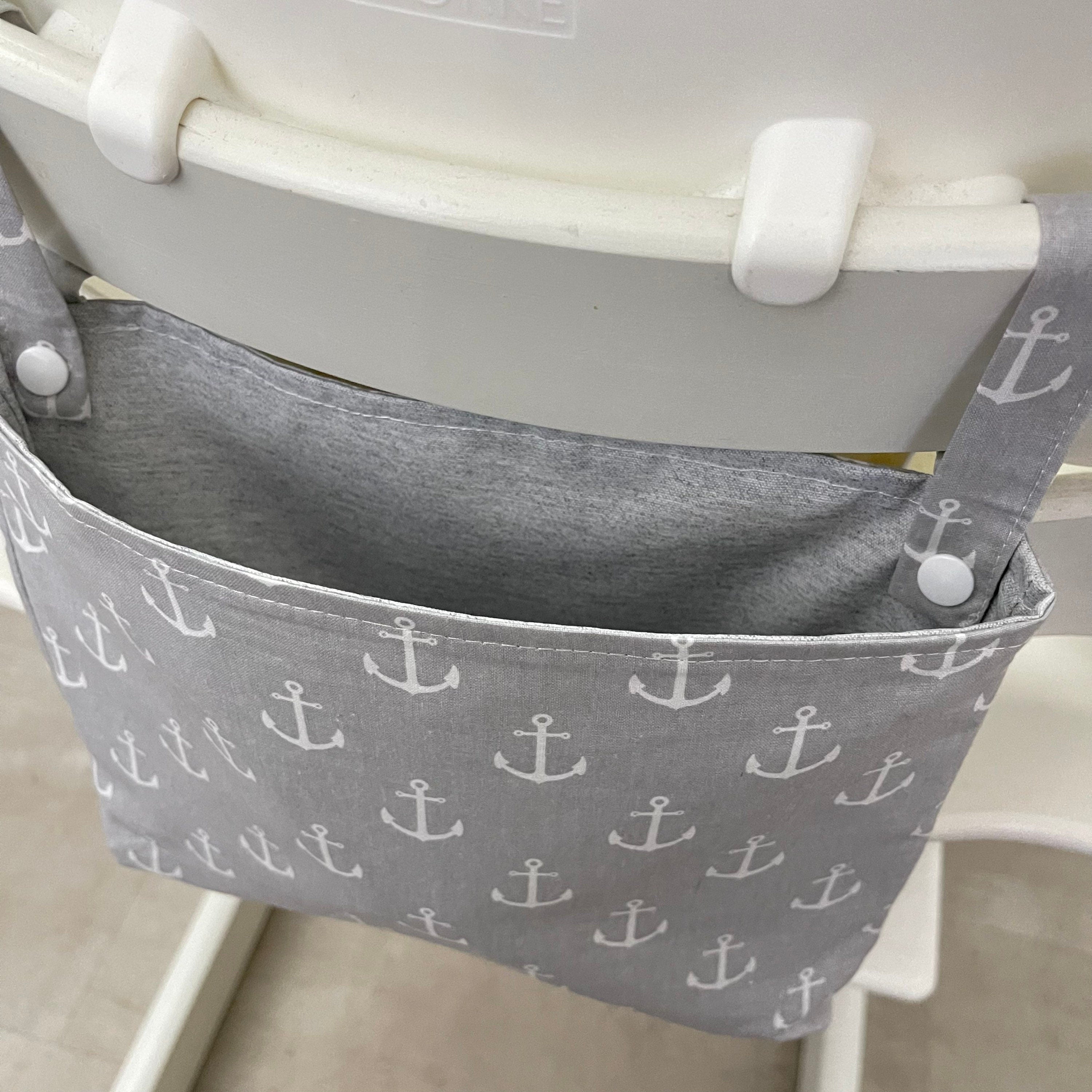 Utensilo für Tripp Trapp oder Hauck Alpha Hochstuhl, Hochstuhltasche - Anker
