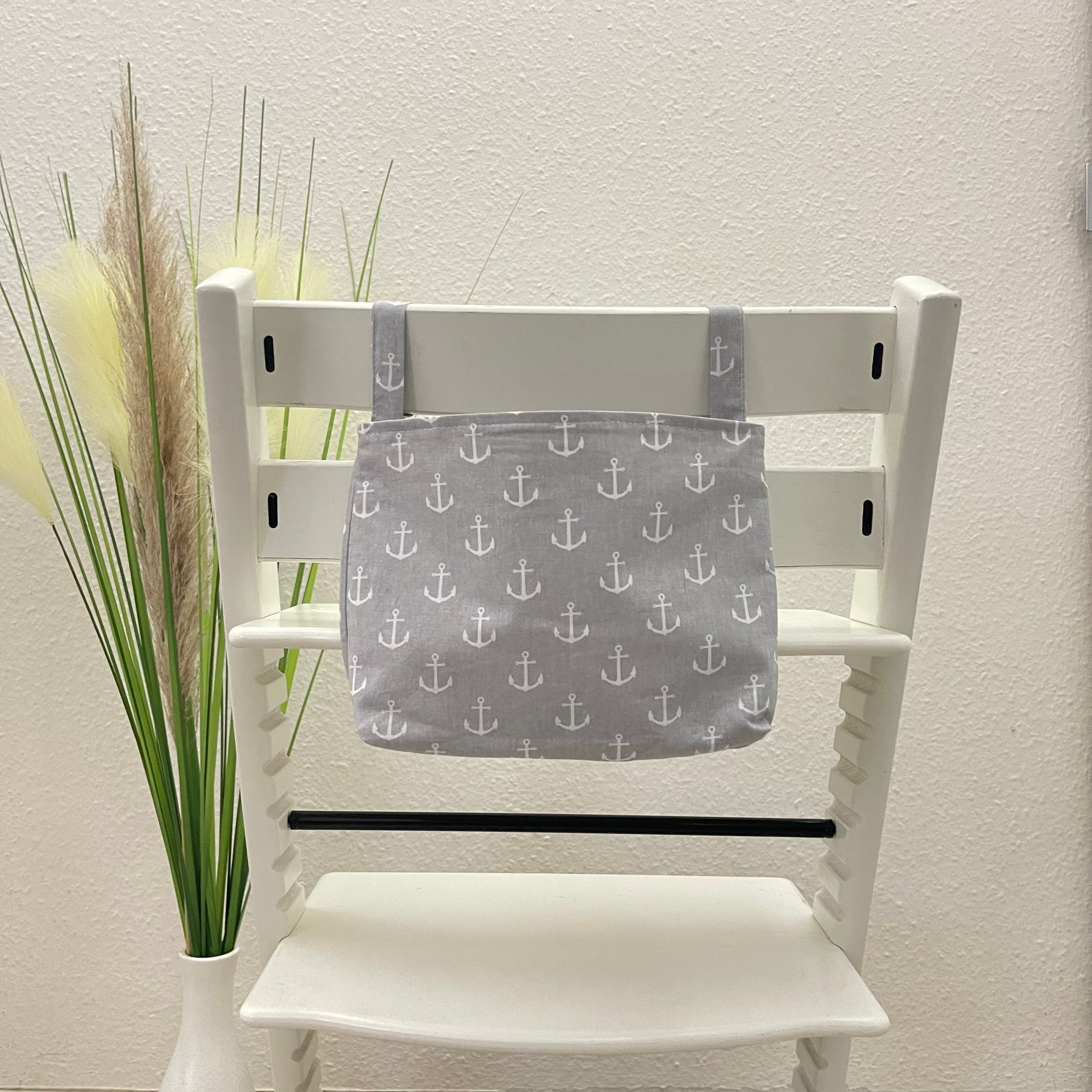Utensilo für Tripp Trapp oder Hauck Alpha Hochstuhl, Hochstuhltasche - Anker