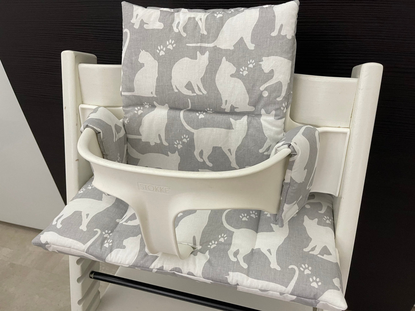Tripp Trapp Sitzkissen Kissenset für Stokke Hochstuhl - Katzen