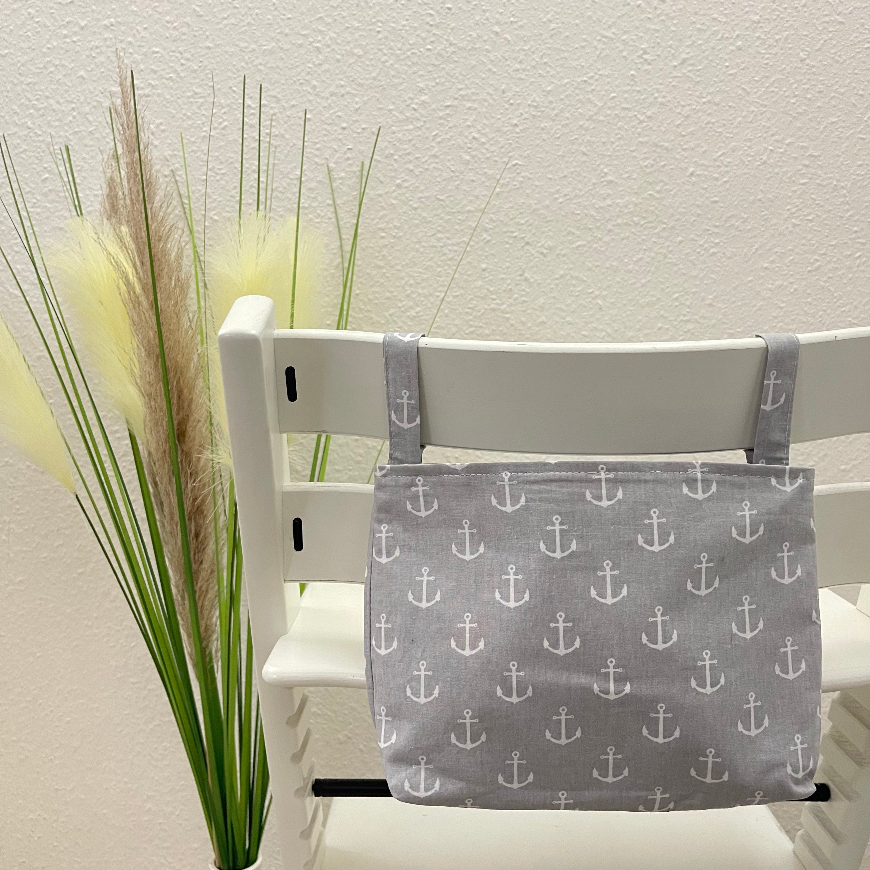 Utensilo für Tripp Trapp oder Hauck Alpha Hochstuhl, Hochstuhltasche - Anker
