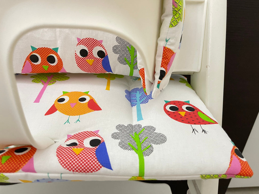 Tripp Trapp Sitzkissen Kissenset für Stokke Hochstuhl - Vogelgezwitscher
