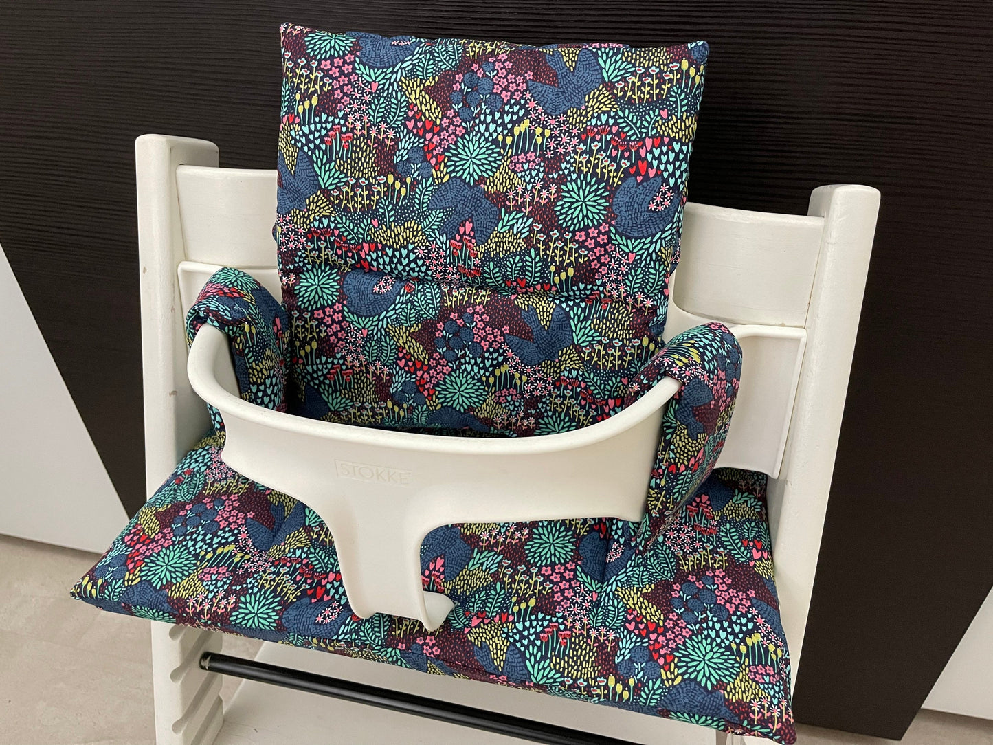 Tripp Trapp Sitzkissen Kissenset für Stokke Hochstuhl - Blumenmeer