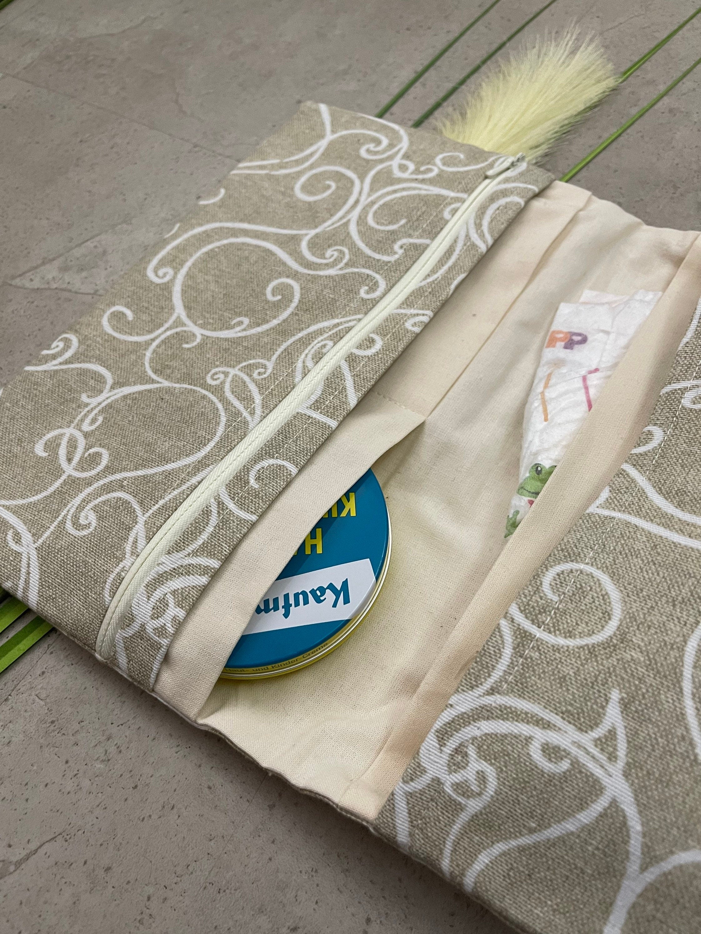 Wickeltasche Windeltasche Baby - Beige