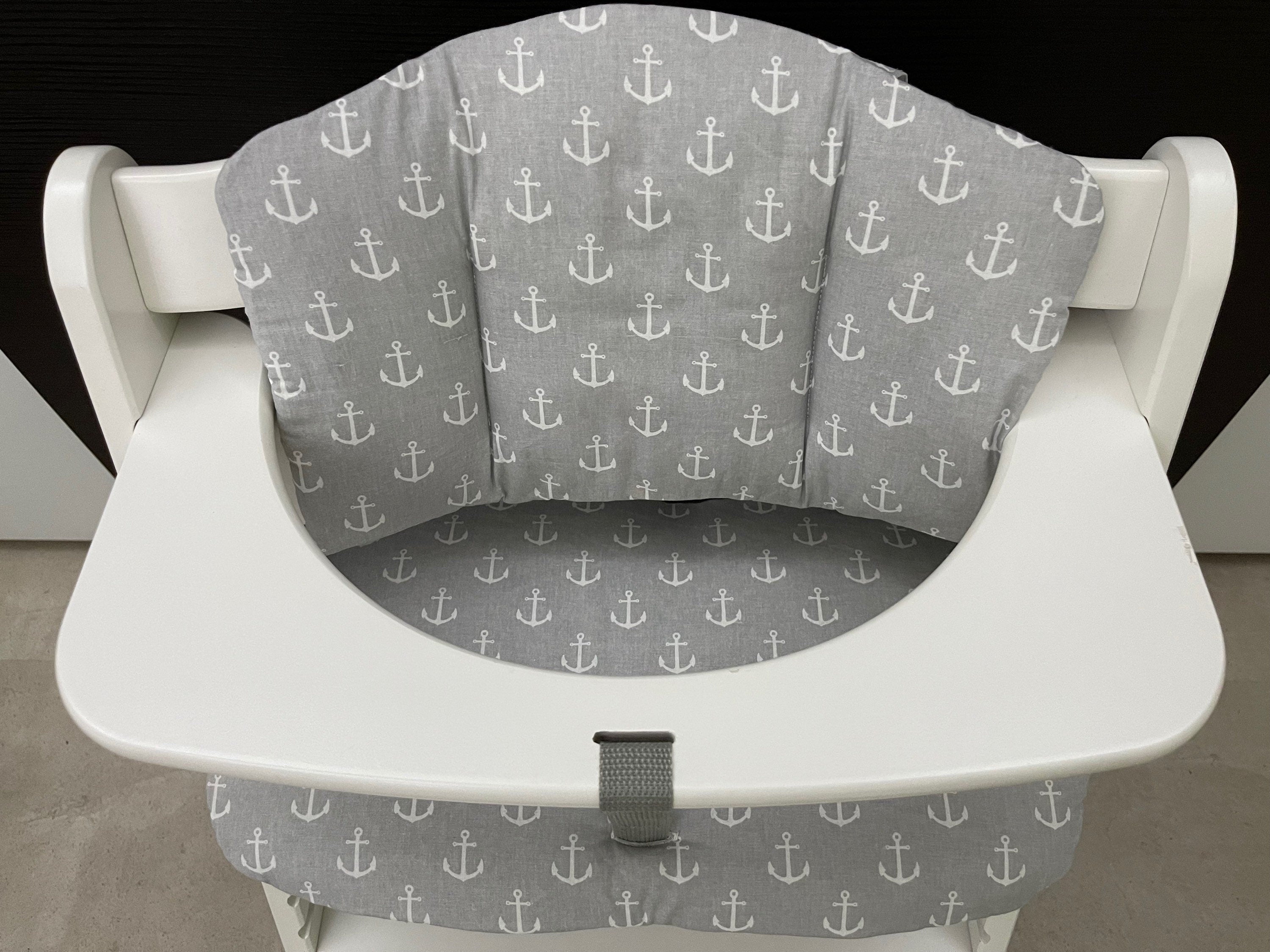 Sitzkissen Kissenset für Hauck Alpha, Tray Hochstuhl - Anker