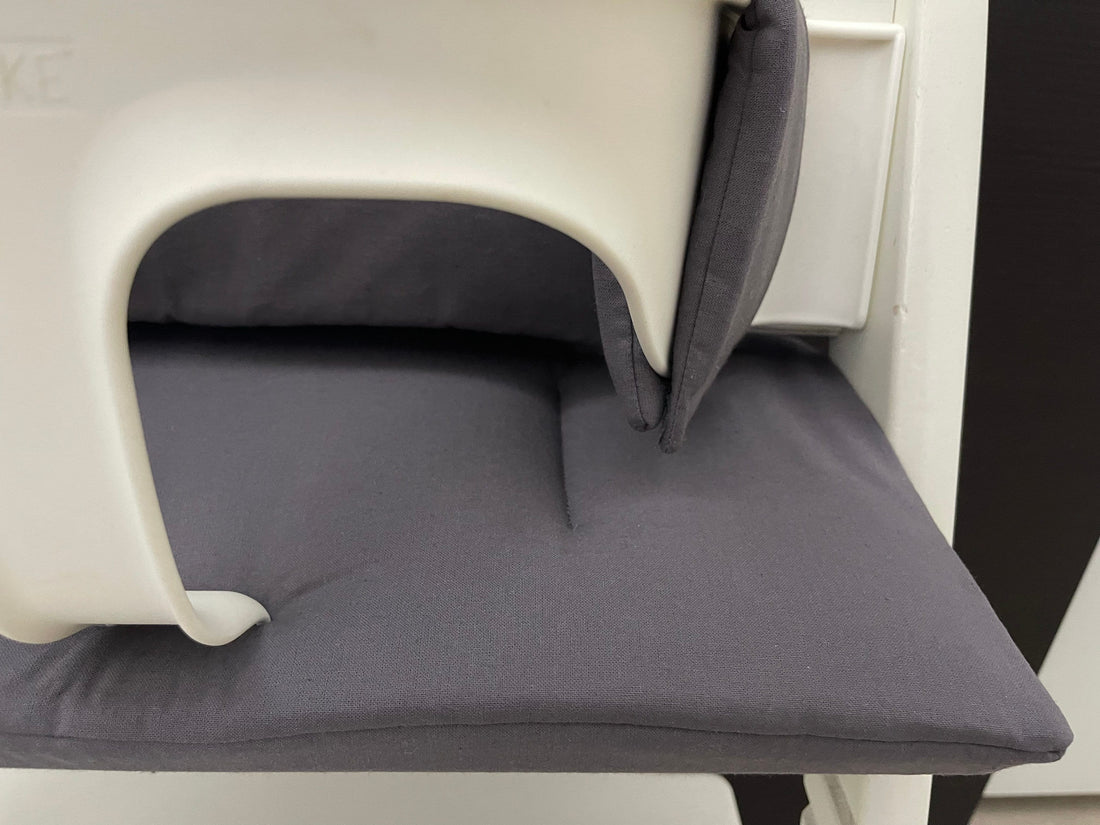 Tripp Trapp Sitzkissen Kissenset für Stokke Hochstuhl - Uni Grau