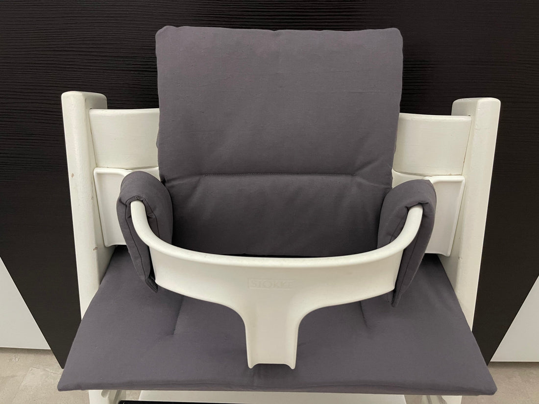 Tripp Trapp Sitzkissen Kissenset für Stokke Hochstuhl - Uni Grau