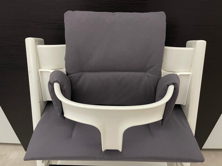 Tripp Trapp Sitzkissen Kissenset für Stokke Hochstuhl - Uni Grau