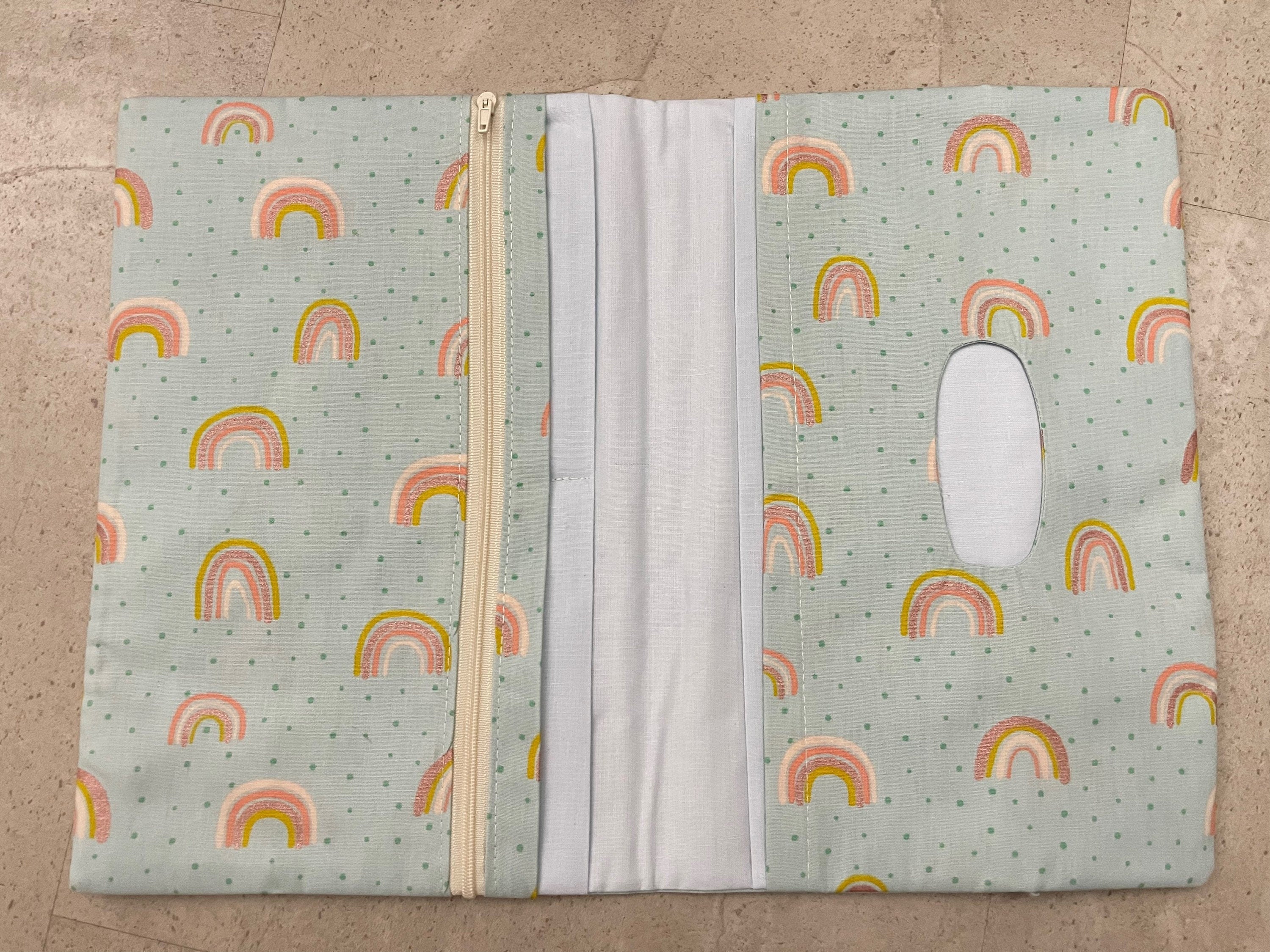 Wickeltasche Windeltasche Baby - Regenbogen