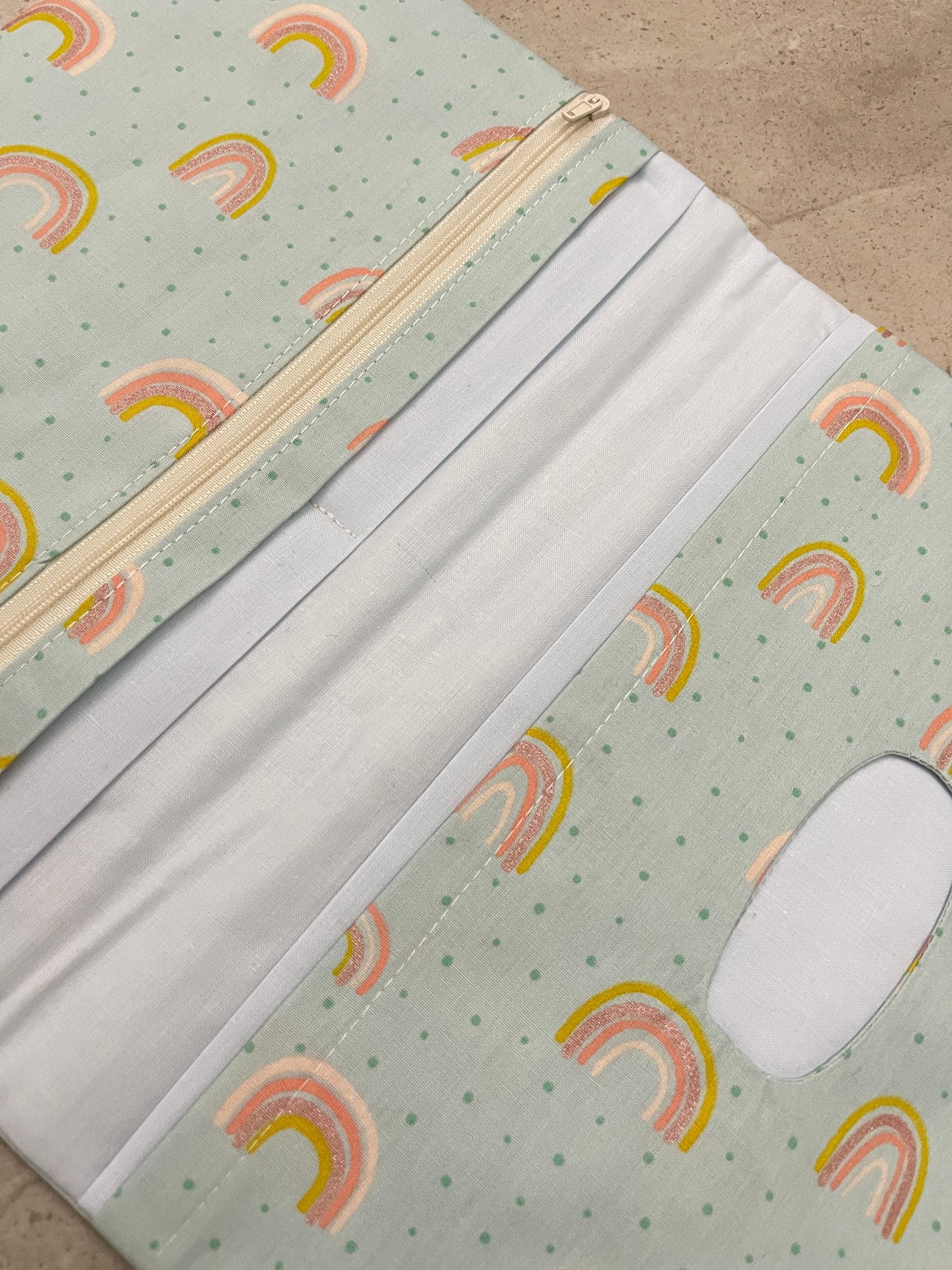 Wickeltasche Windeltasche Baby - Regenbogen