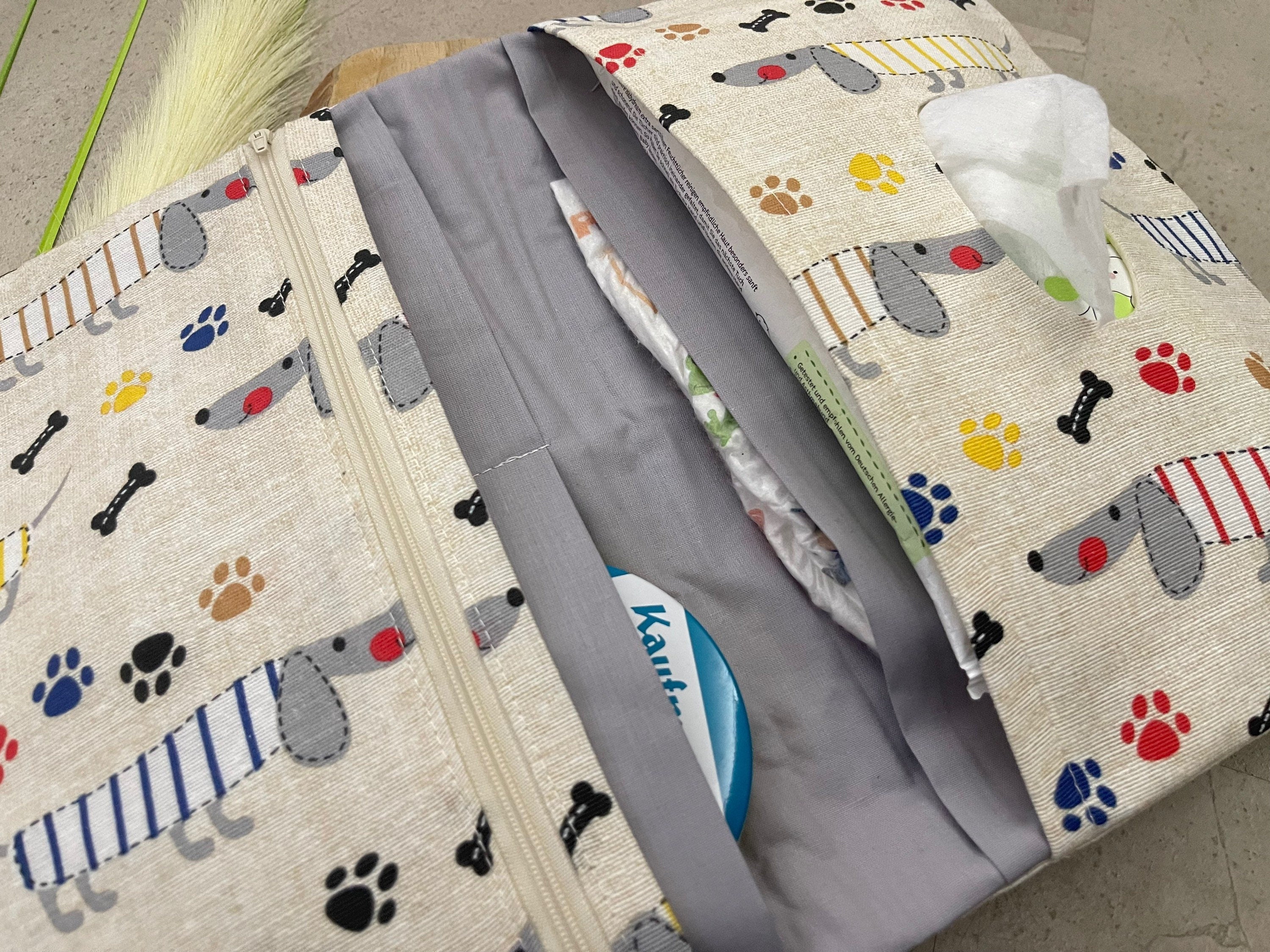 Wickeltasche Windeltasche Baby - Hunde