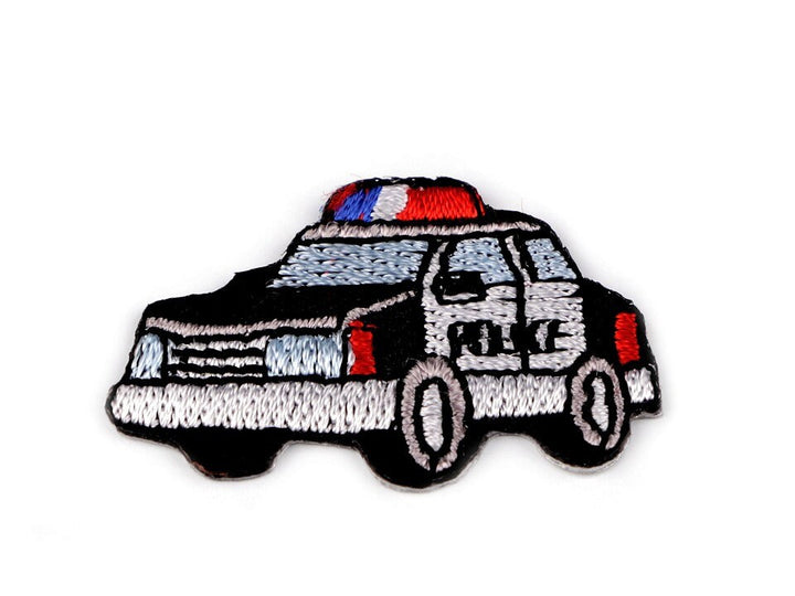 Aufnäher/Aufbügler/Patch - Polizeiauto
