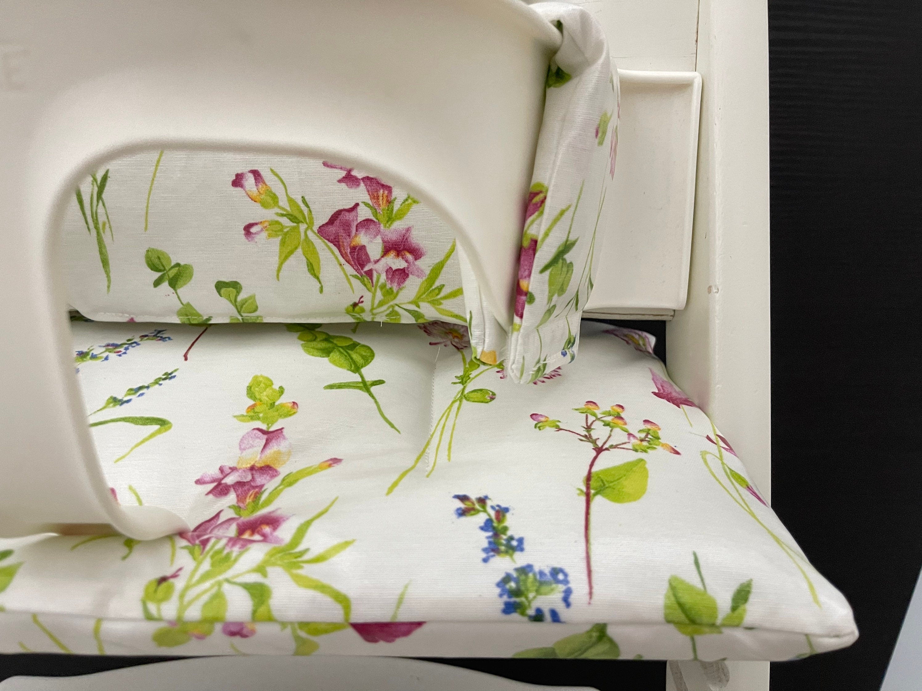 Abwaschbares Tripp Trapp Kissenset für Stokke Hochstuhl - Gräser