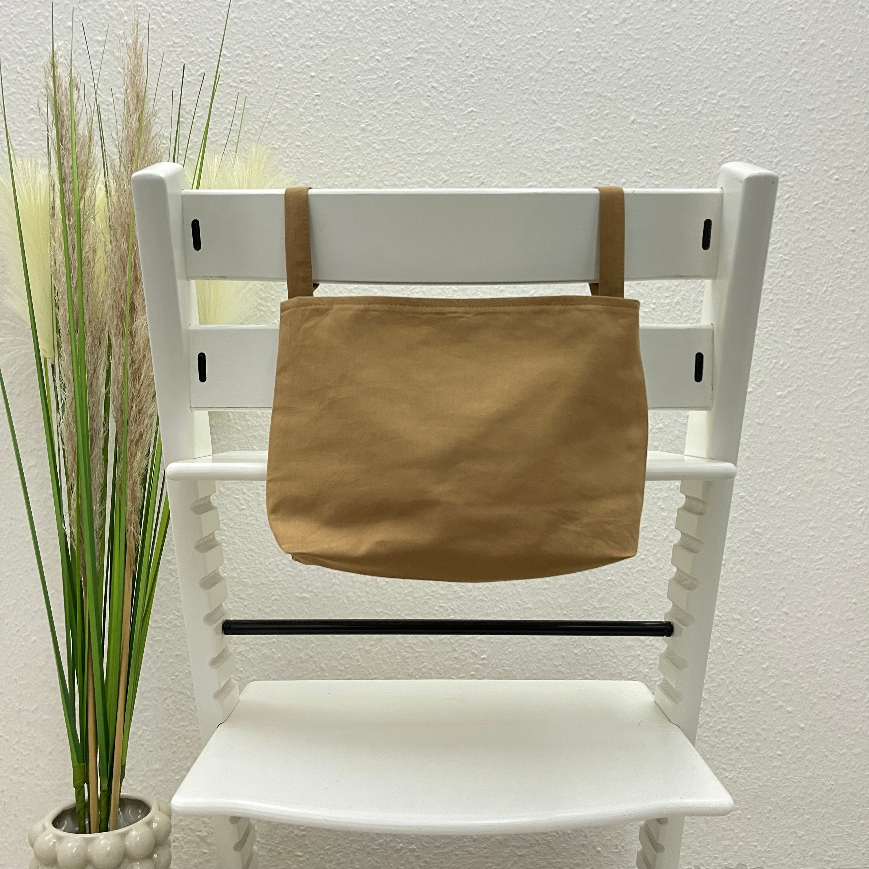 Utensilo für Tripp Trapp oder Hauck Alpha Hochstuhl, Hochstuhltasche - Ocker